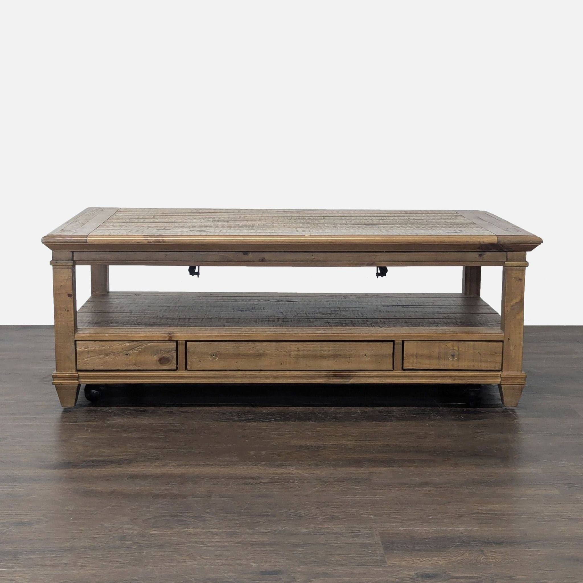 Rustic Lift-Top Coffee Table