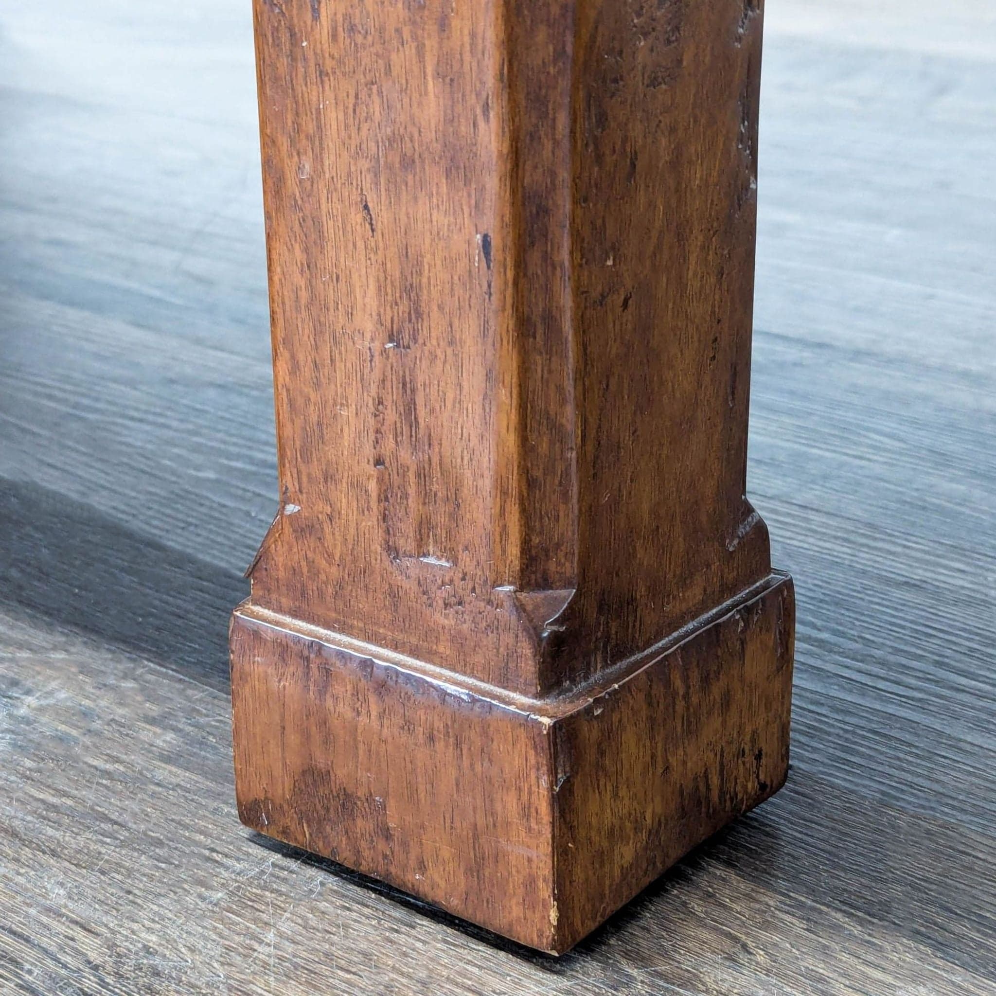 Rustic Wood Coffee Table - Thumbnail 6