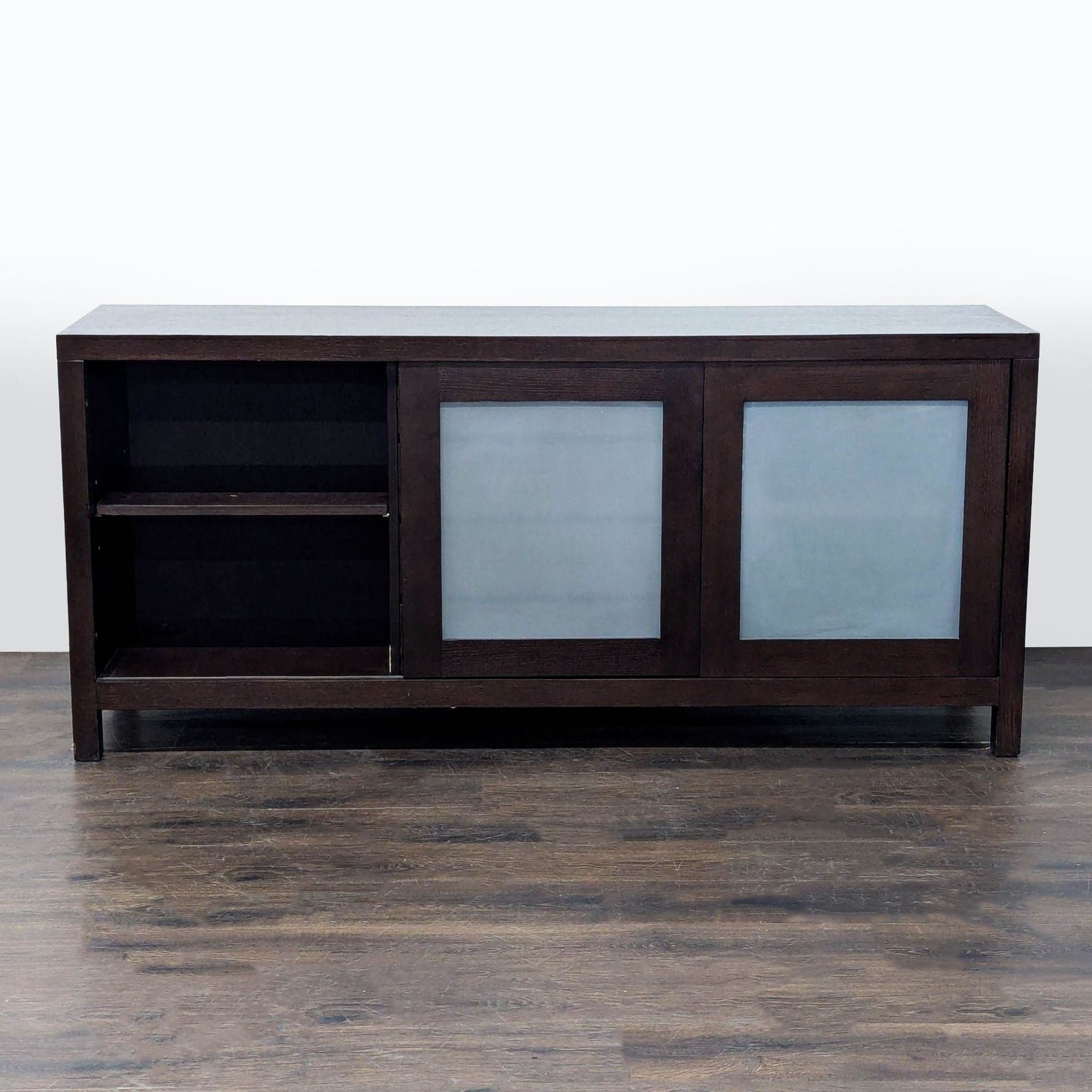 Crate & Barrel Four Drawer Sideboard - Thumbnail 4