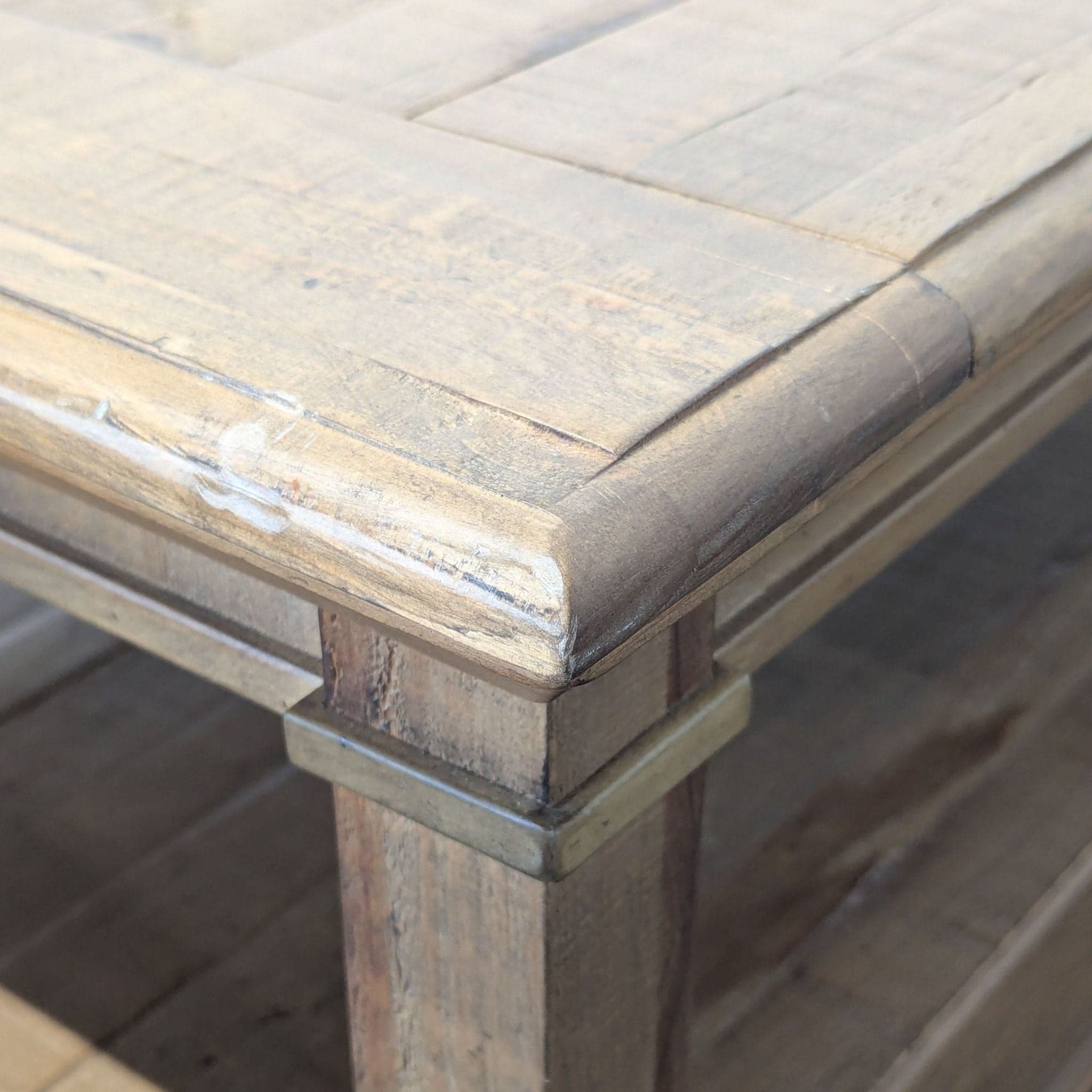 Rustic Lift-Top Coffee Table - Thumbnail 6