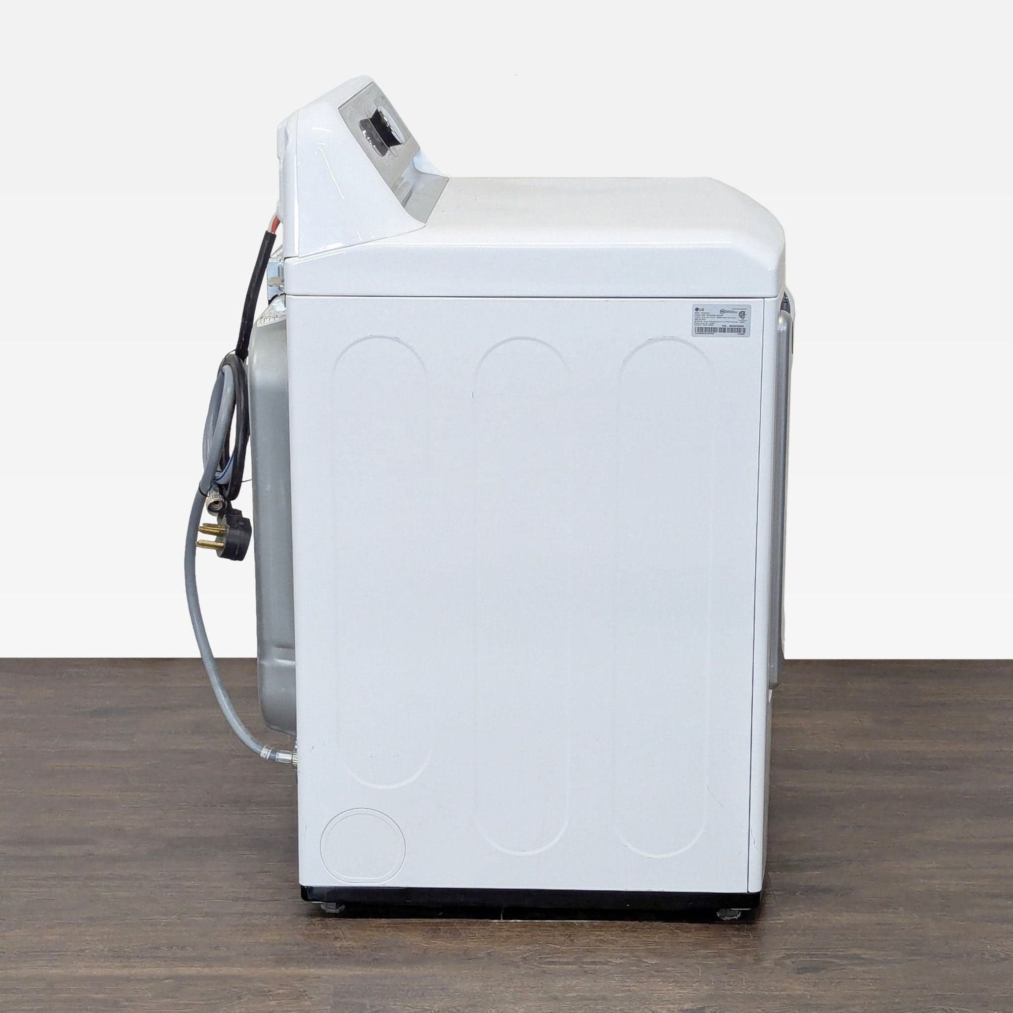 LG Sensor Dry Electric Dryer – White, Large Capacity, Easy Controls - Thumbnail 5