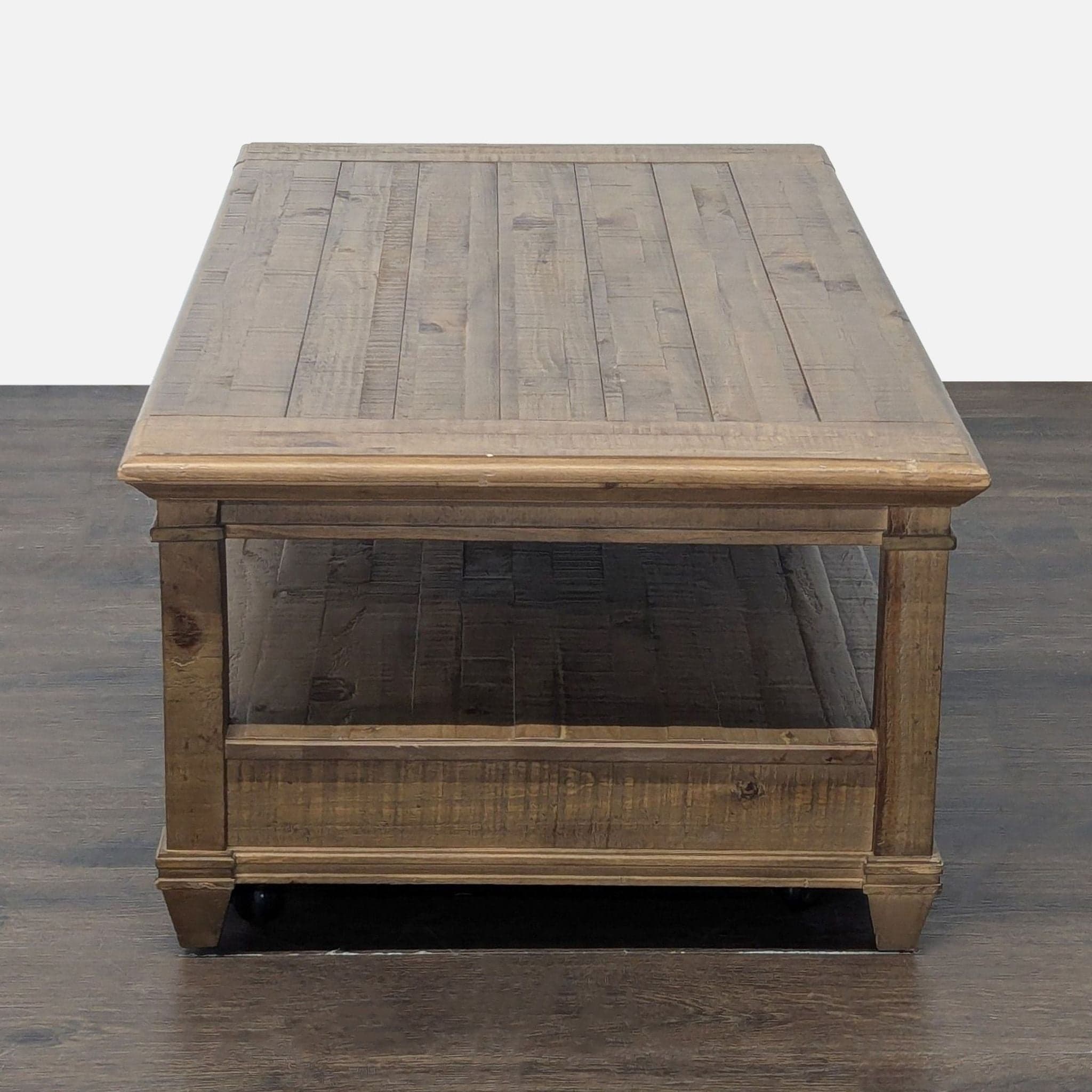 Rustic Lift-Top Coffee Table - Thumbnail 5