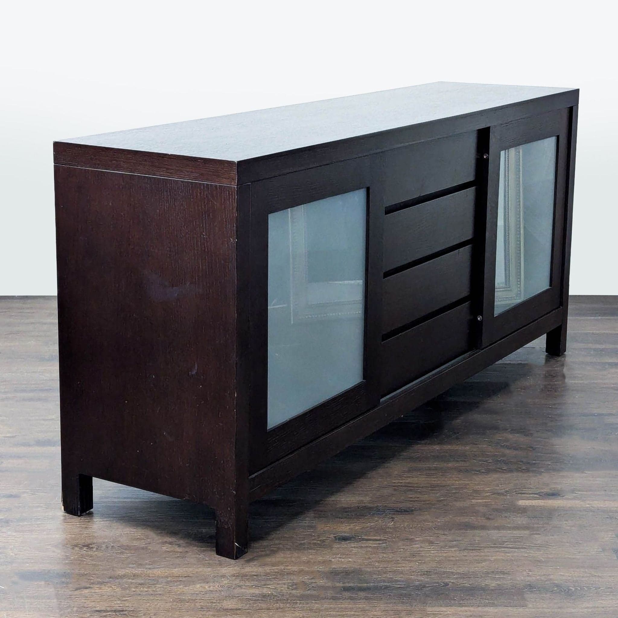 Crate & Barrel Four Drawer Sideboard - Thumbnail 5