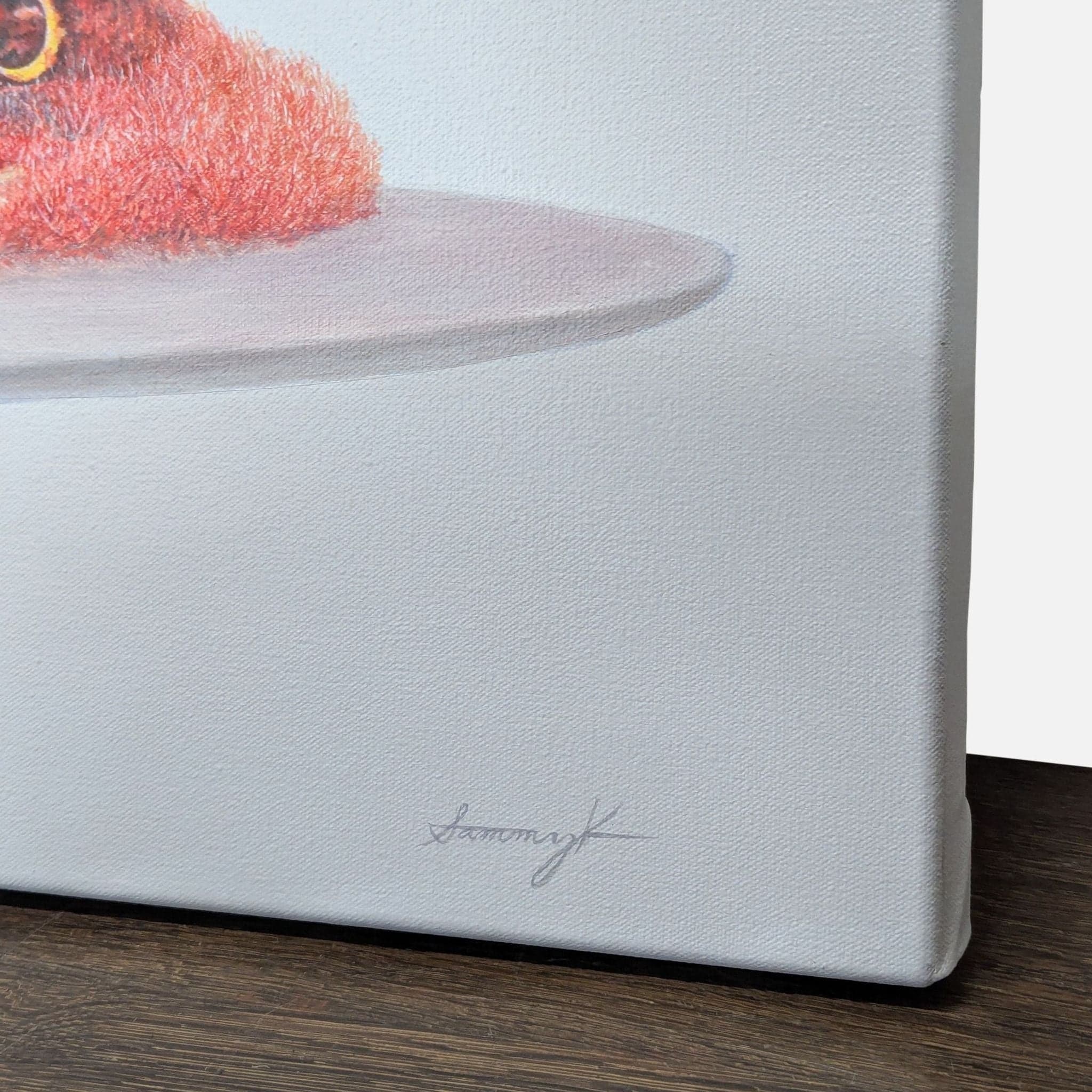 Sammy Koh “A Warm Welcome” Original Acrylic on Canvas, 2025 - Thumbnail 6