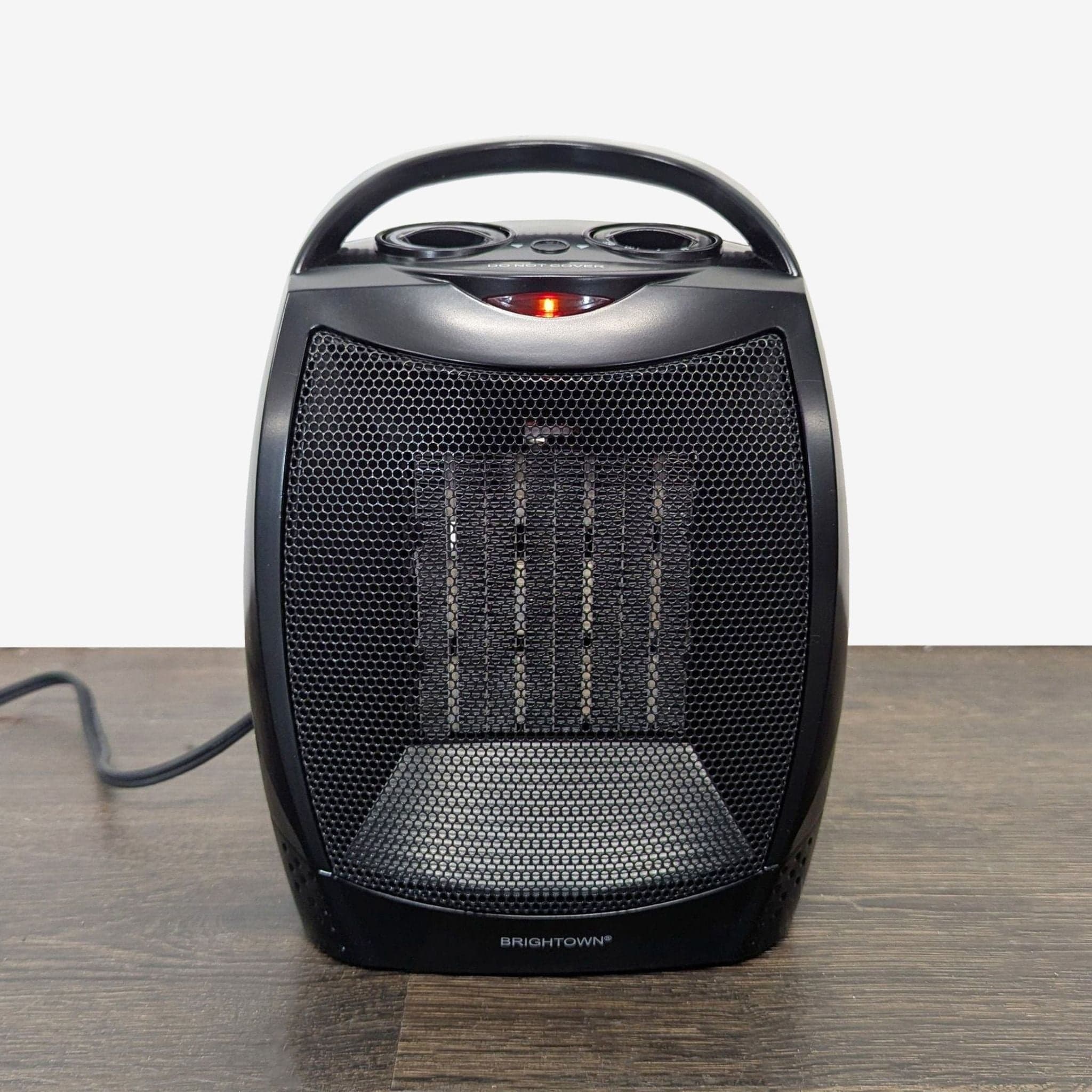 Brightown Portable Electric Space Heater, Compact Ceramic Heater, Black