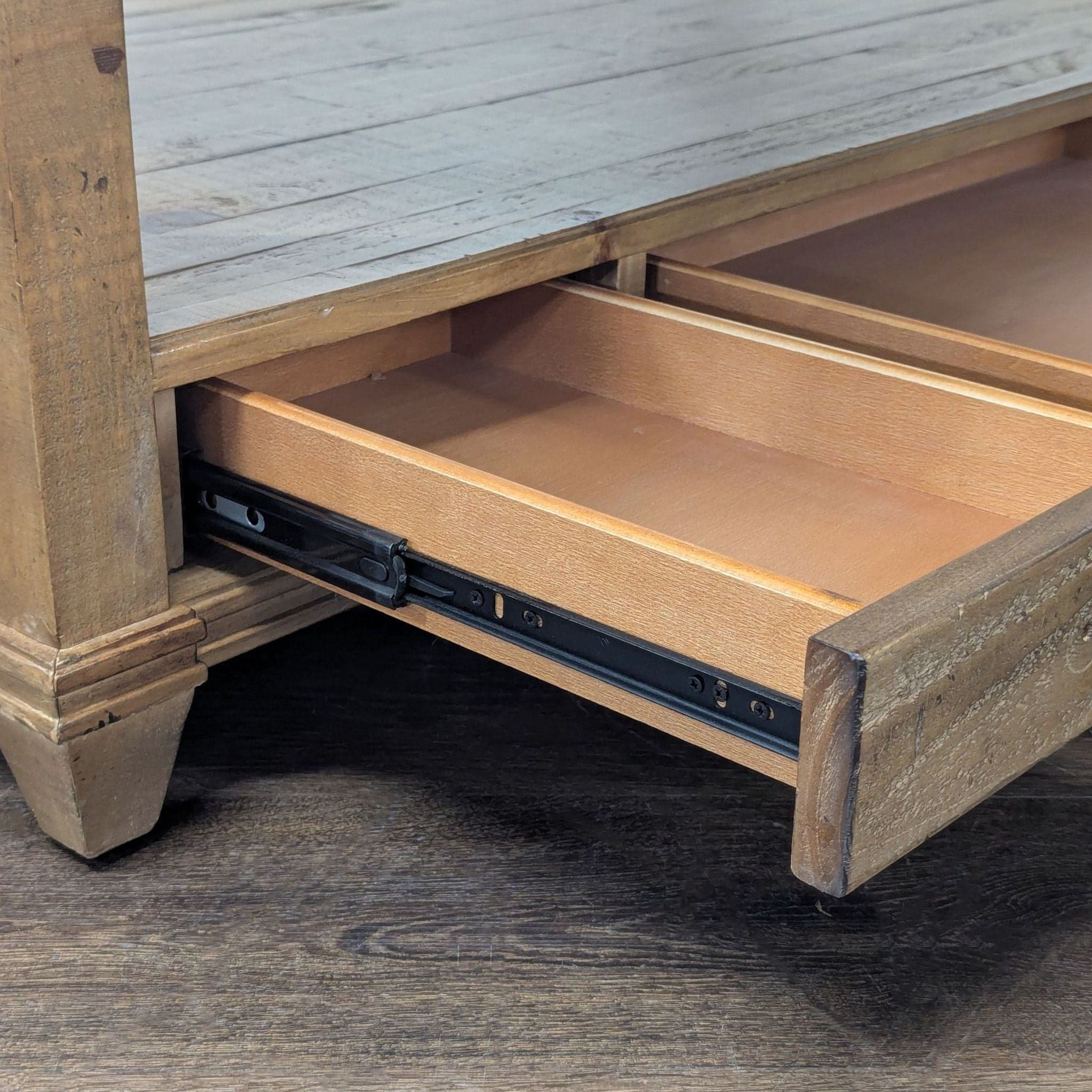 Rustic Lift-Top Coffee Table - Thumbnail 9