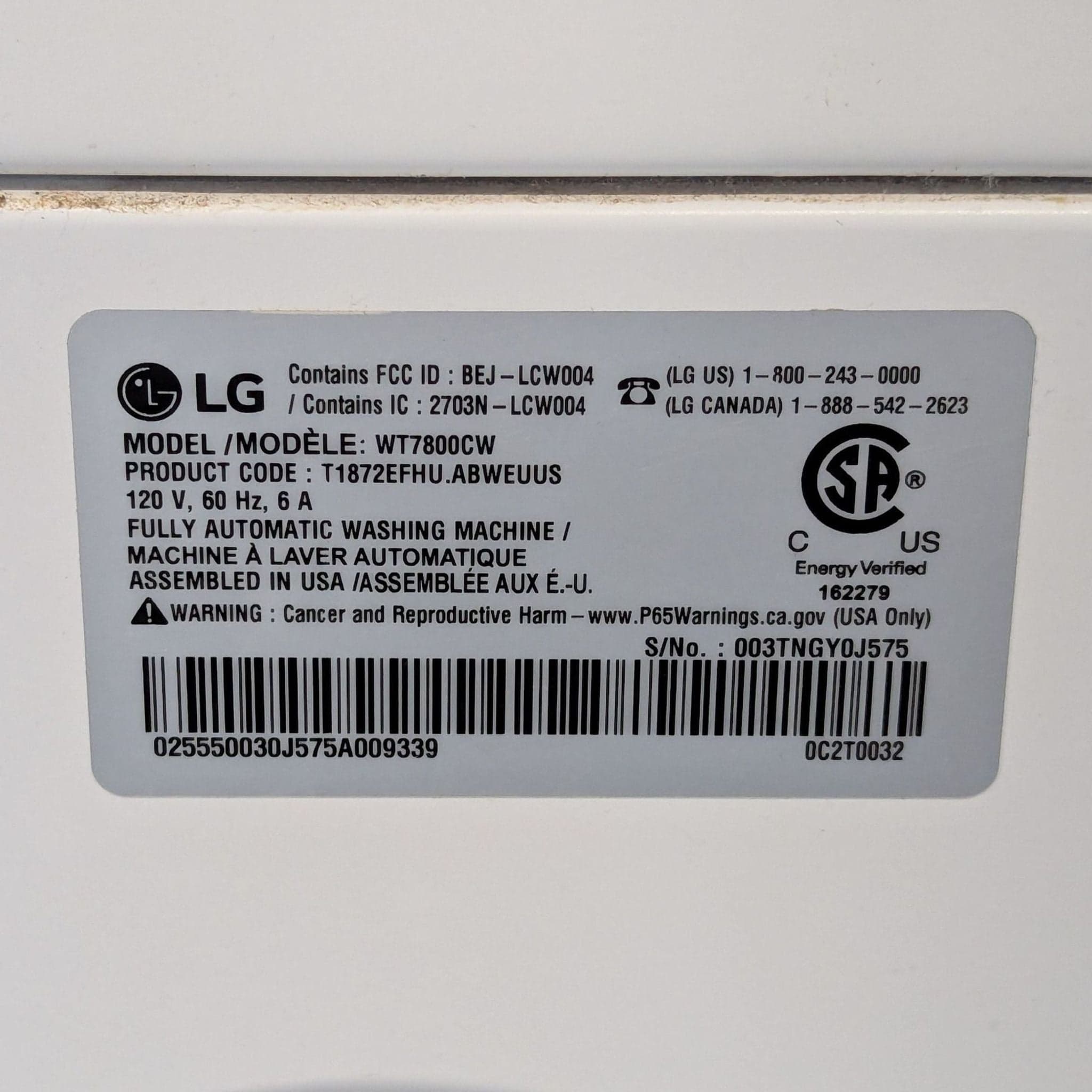 LG Top Load Washer – Reliable and Spacious - Thumbnail 9