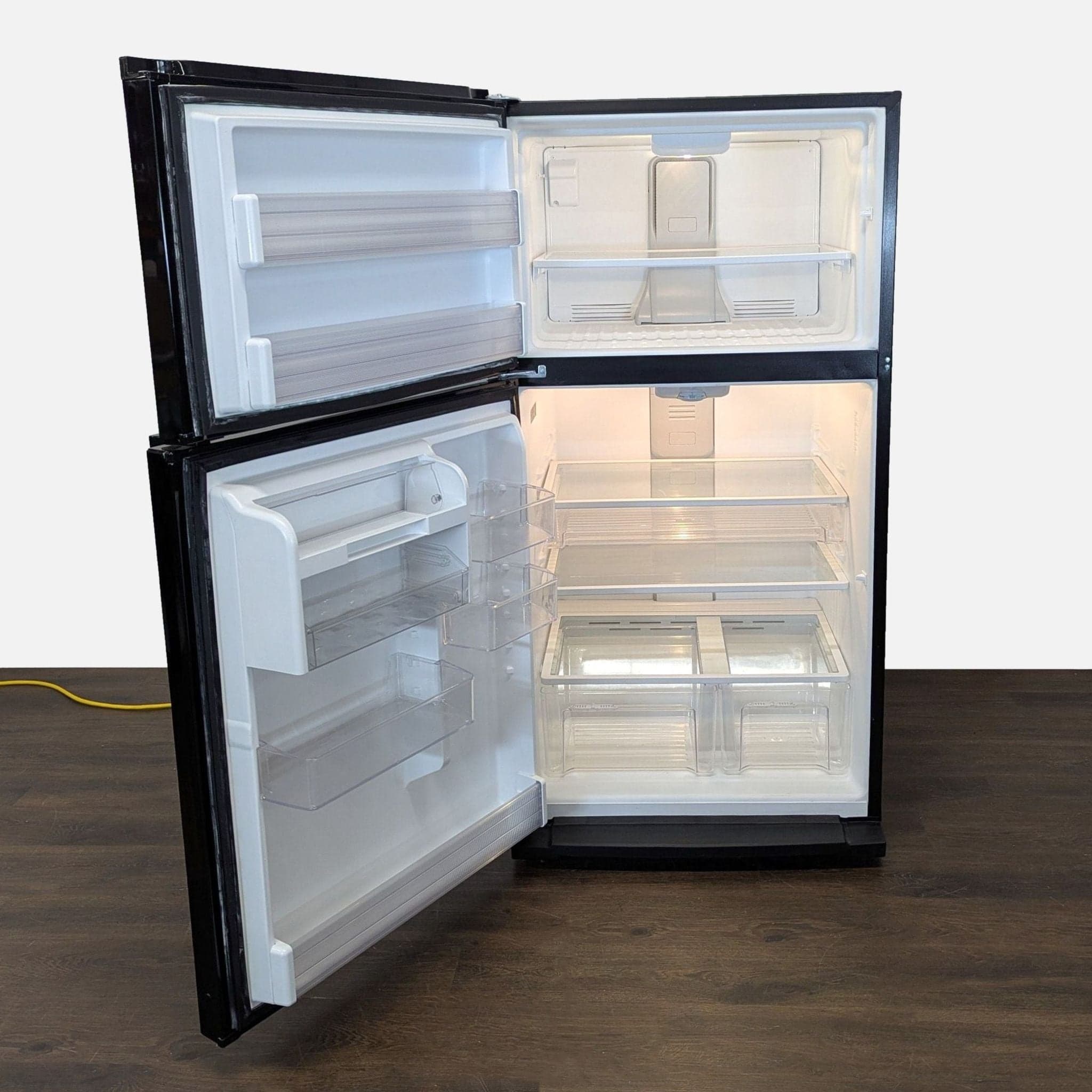 Whirlpool Black Top Freezer Refrigerator - Reliable and Spacious - Thumbnail 6