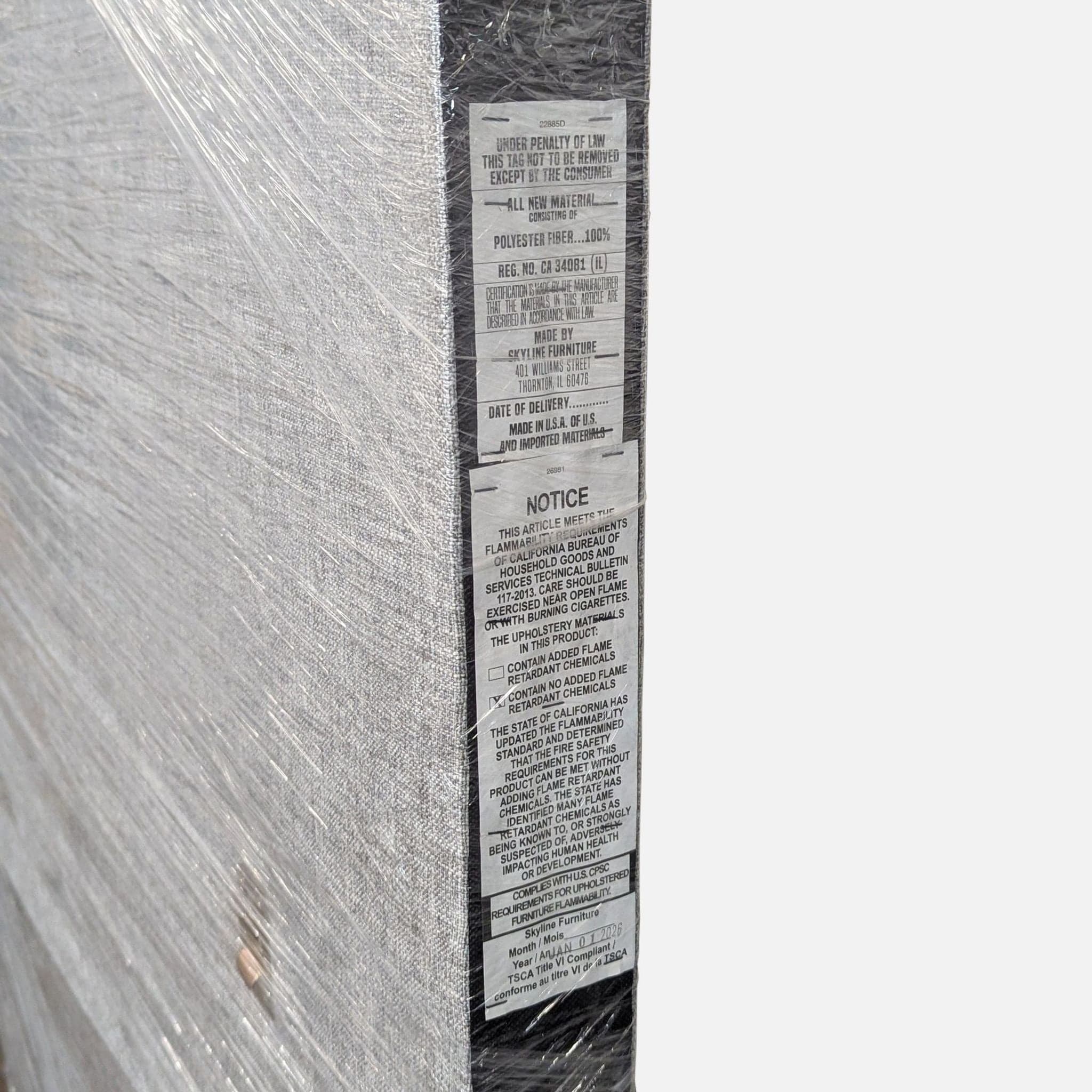 Skyline Furniture Queen Headboard and Bed Frame Set - Thumbnail 2