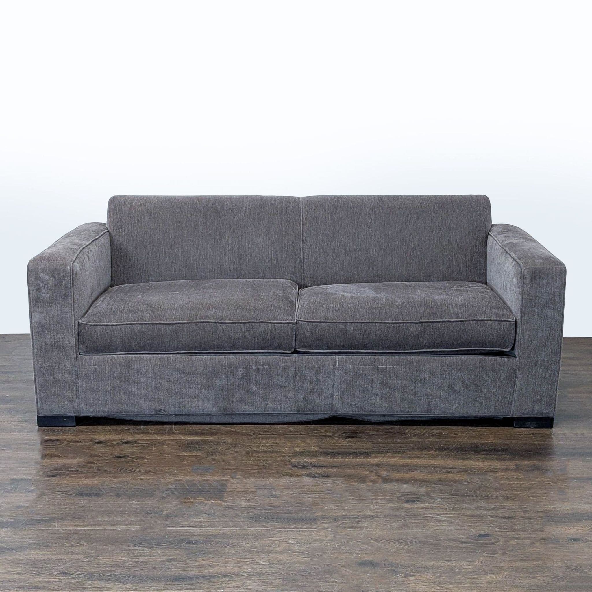 McCreary Modern Gray Sleeper Sofa with Wide Arms