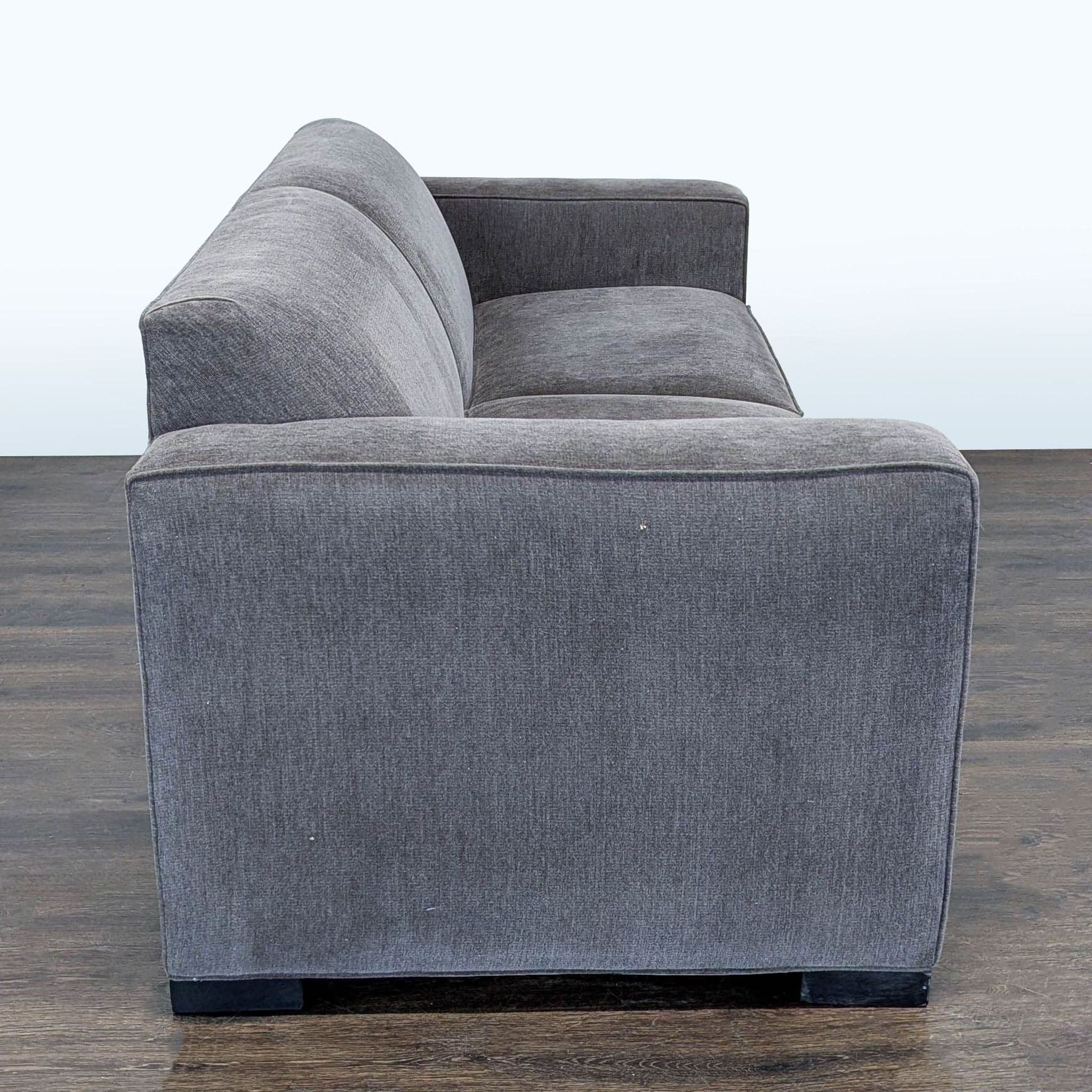 McCreary Modern Gray Sleeper Sofa with Wide Arms - Thumbnail 4