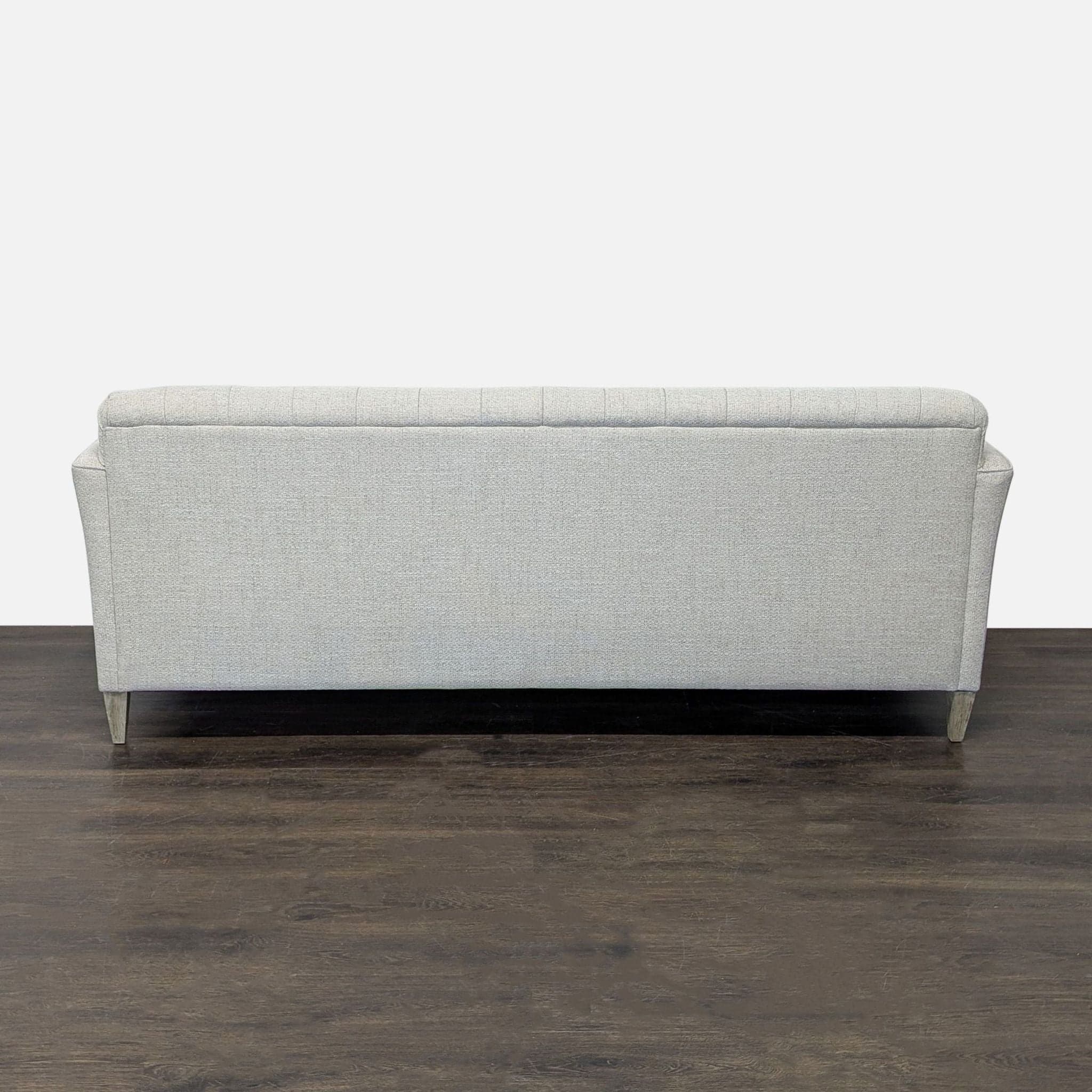La-Z-Boy 3-Seat Modern Light Beige Tufted Sofa - Thumbnail 10