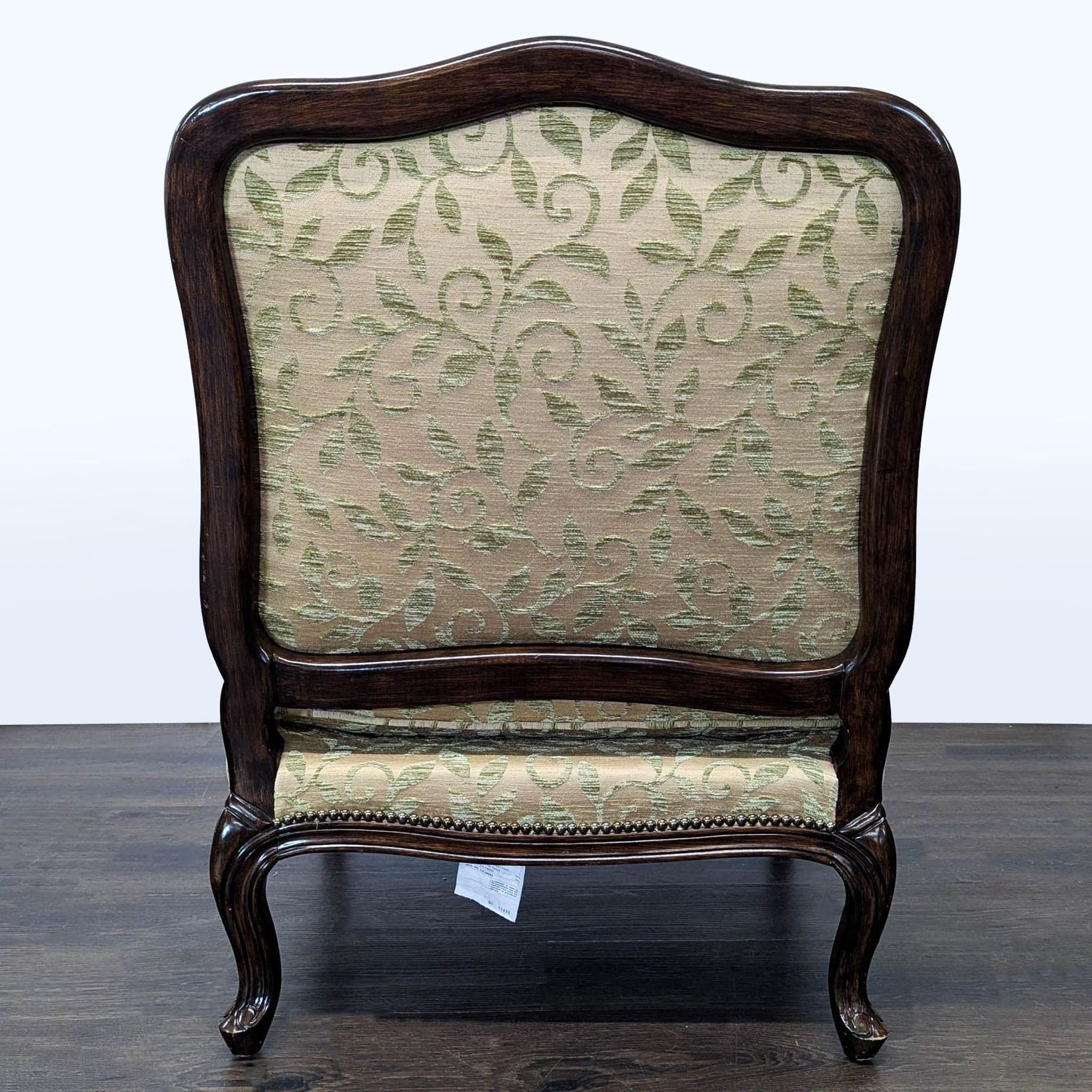 Louis XV Style Upholstered Bergère Lounge Chair - Thumbnail 5