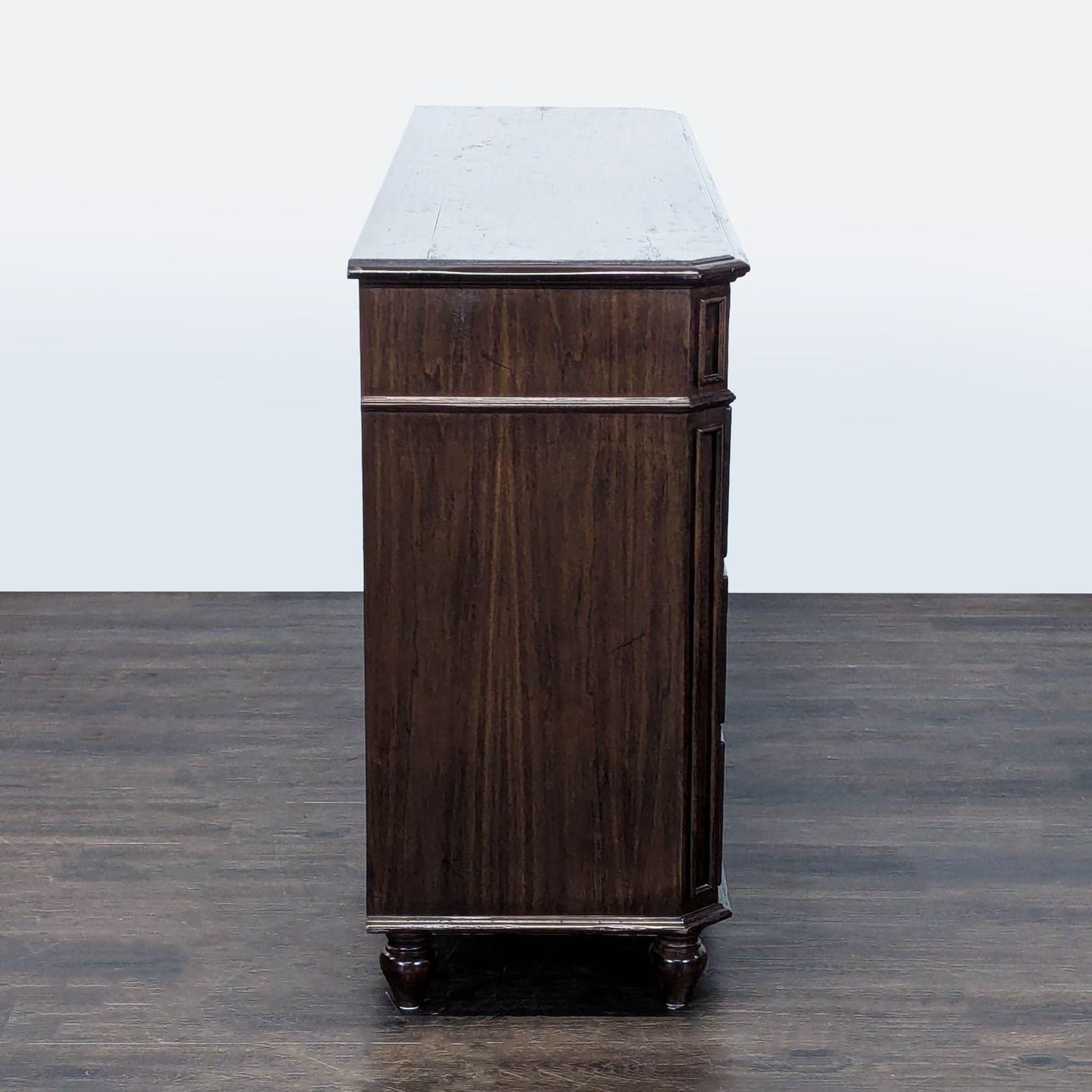 Millcreek Furniture 12-Drawer Dark Wood Dresser - Thumbnail 4
