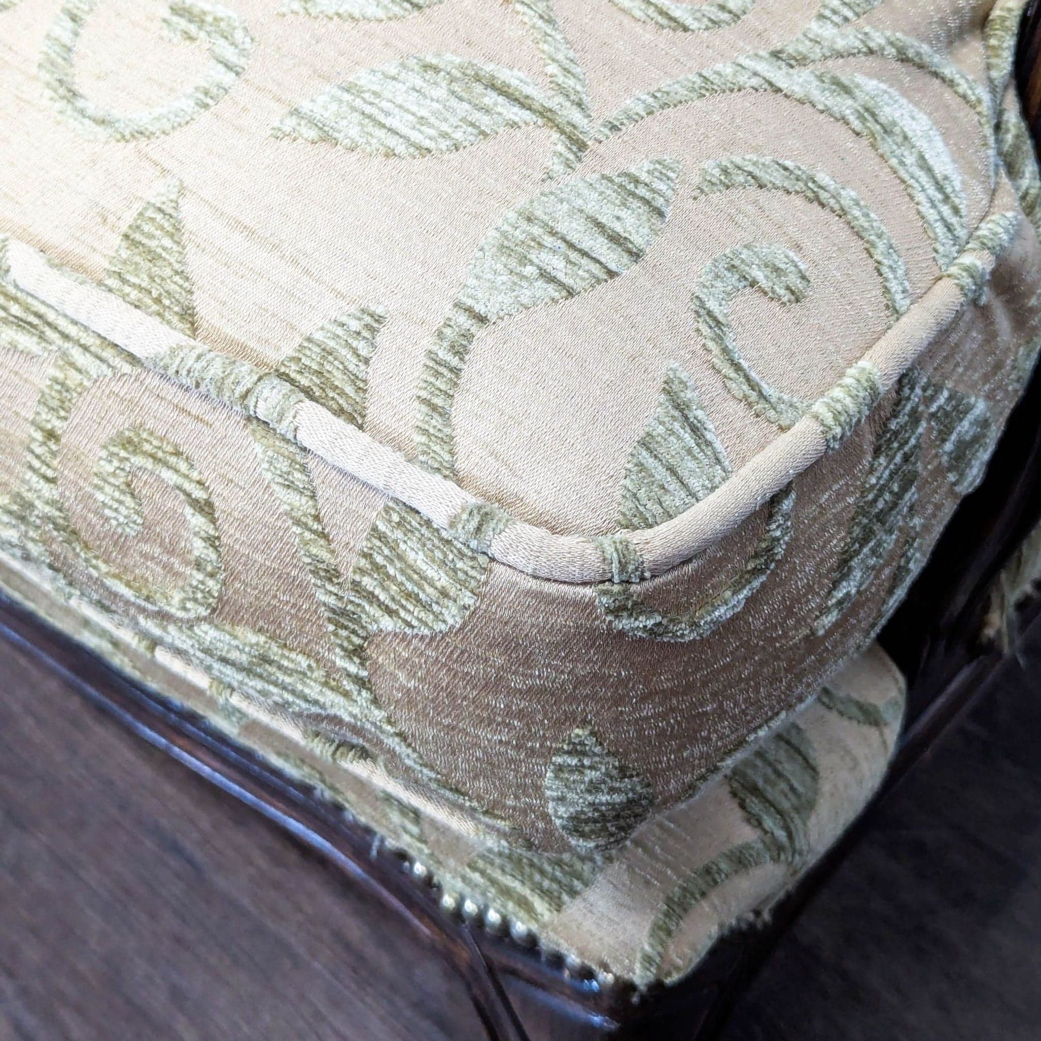 Louis XV Style Upholstered Bergère Lounge Chair - Thumbnail 11