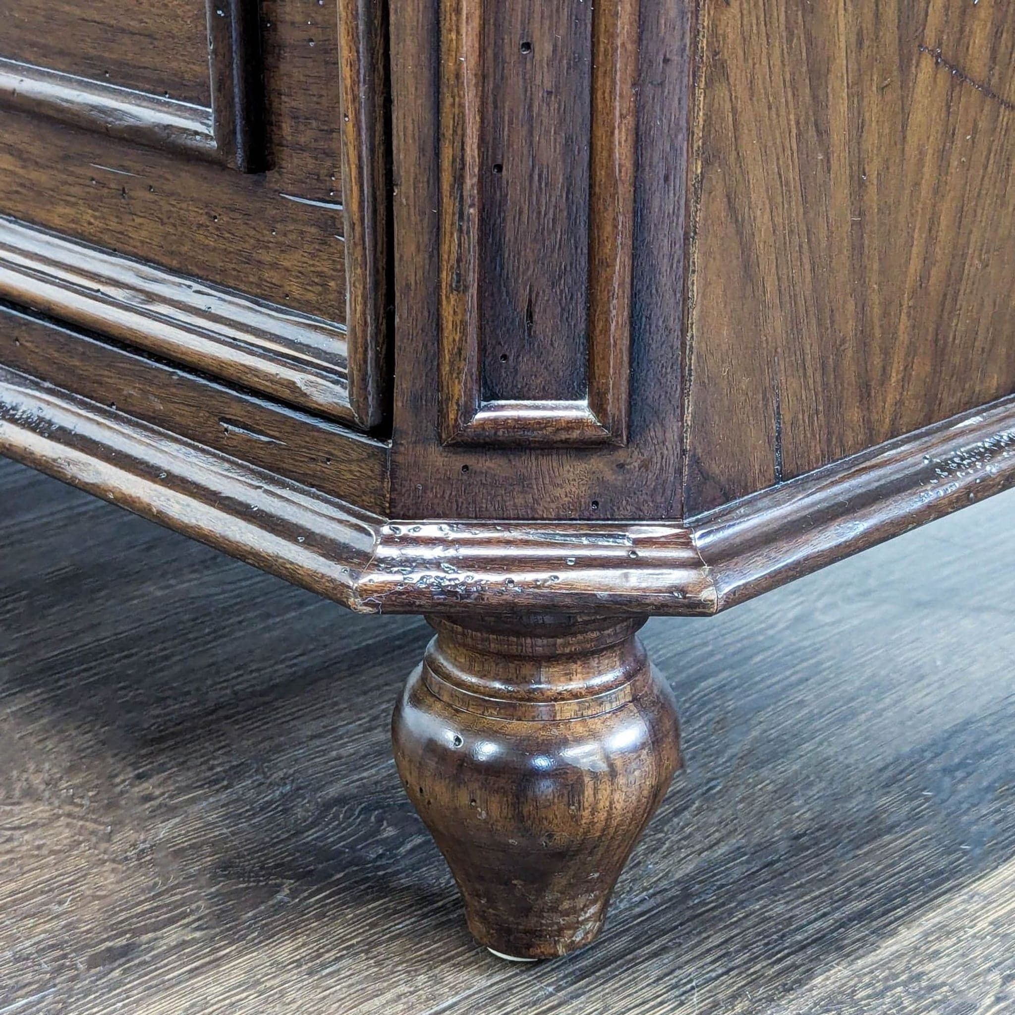 Millcreek Furniture 12-Drawer Dark Wood Dresser - Thumbnail 8