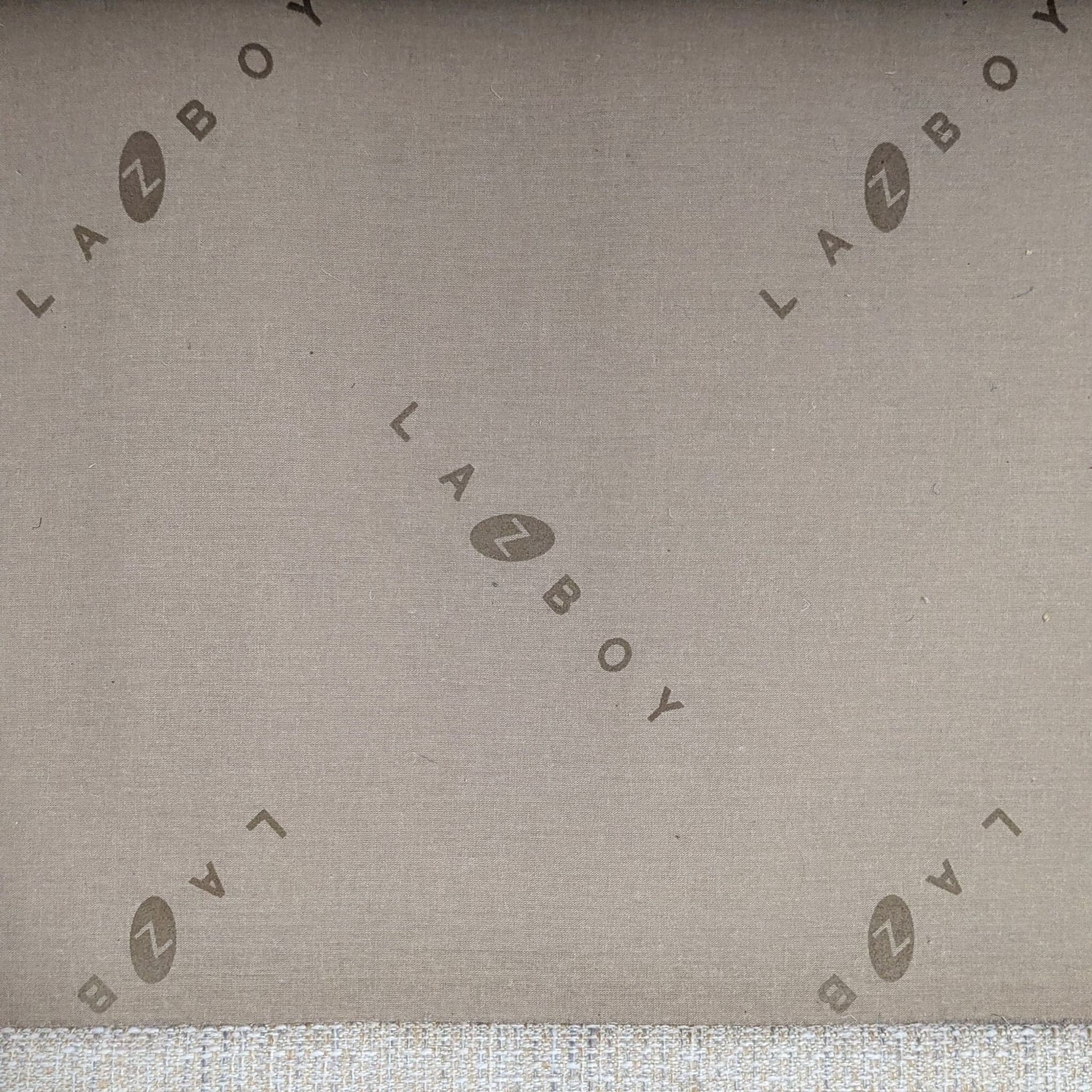 La-Z-Boy 3-Seat Modern Light Beige Tufted Sofa - Thumbnail 7