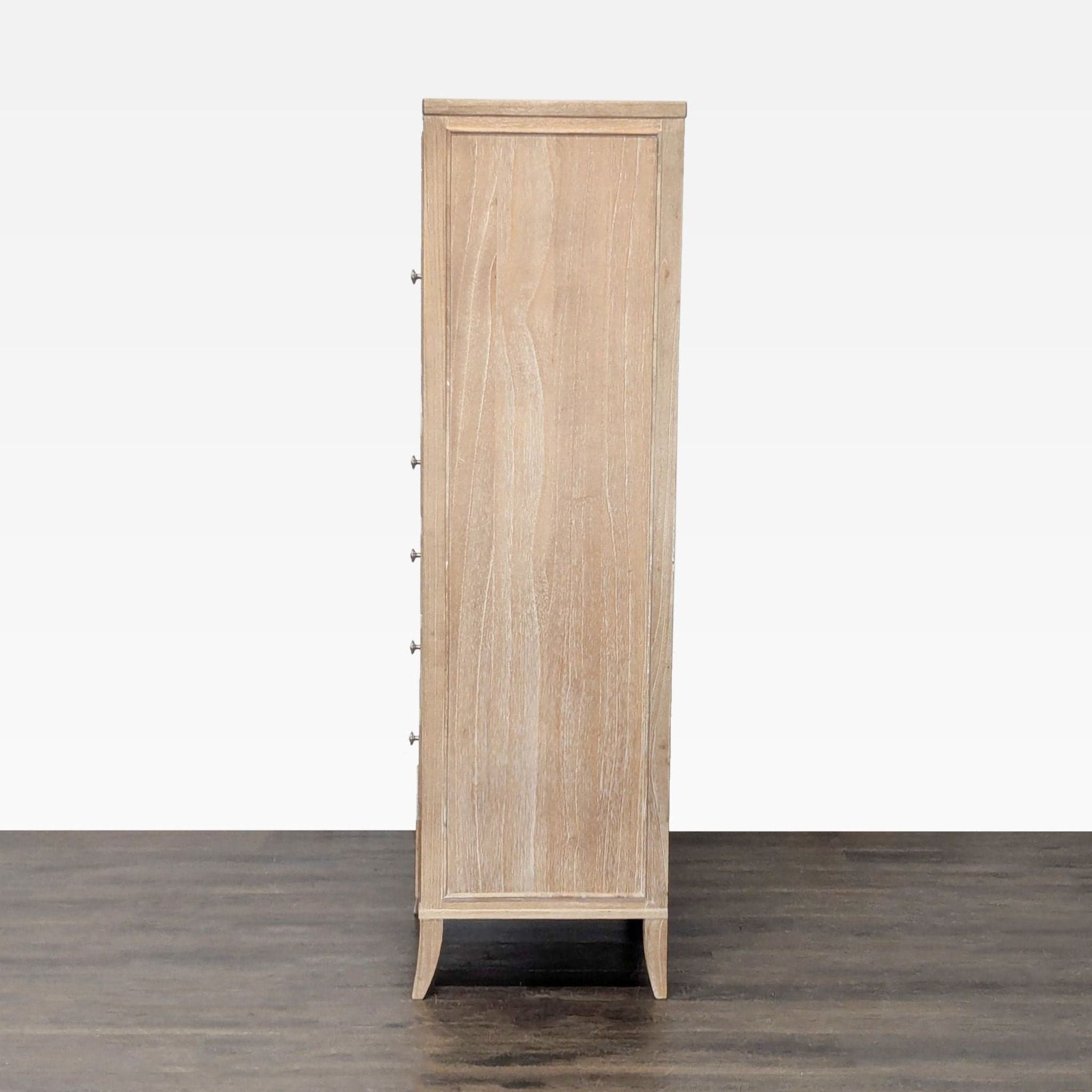 Arhaus Tall Wooden Dresser with Jewelry Cabinet - Thumbnail 6