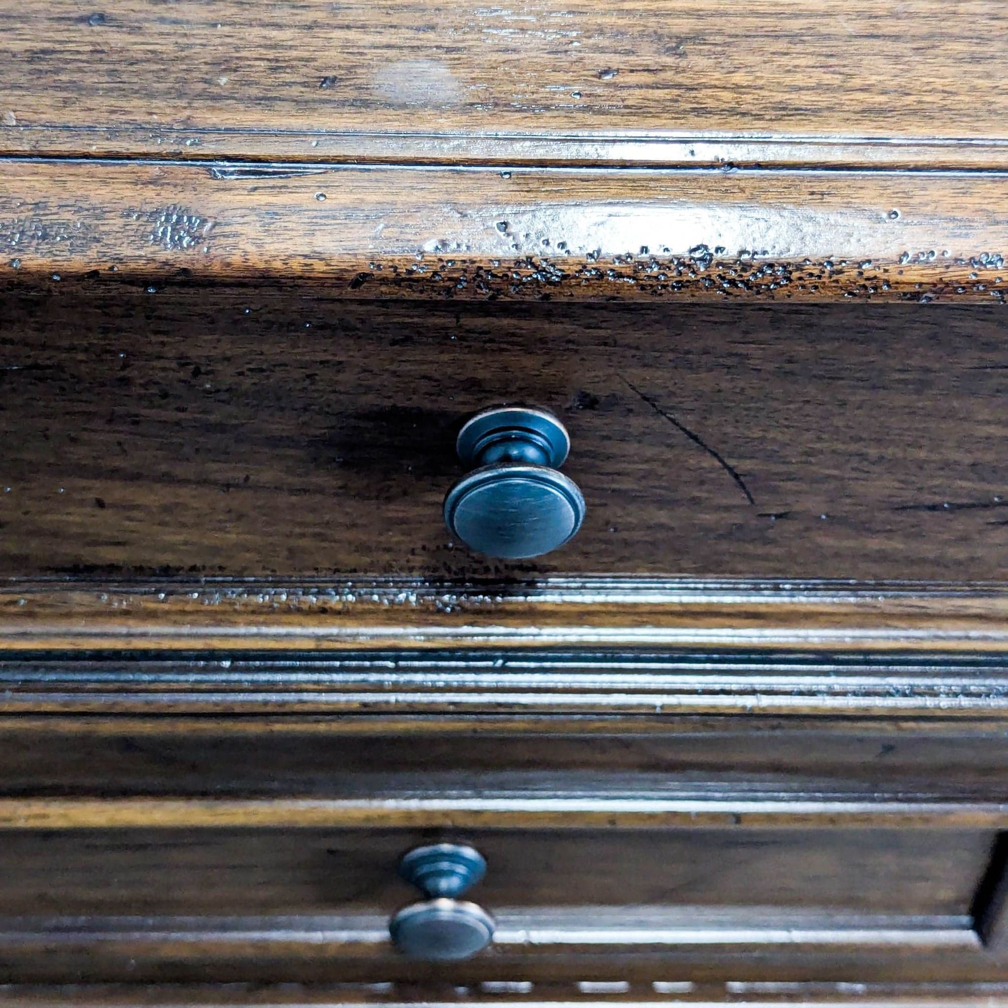 Millcreek Furniture 12-Drawer Dark Wood Dresser - Thumbnail 9