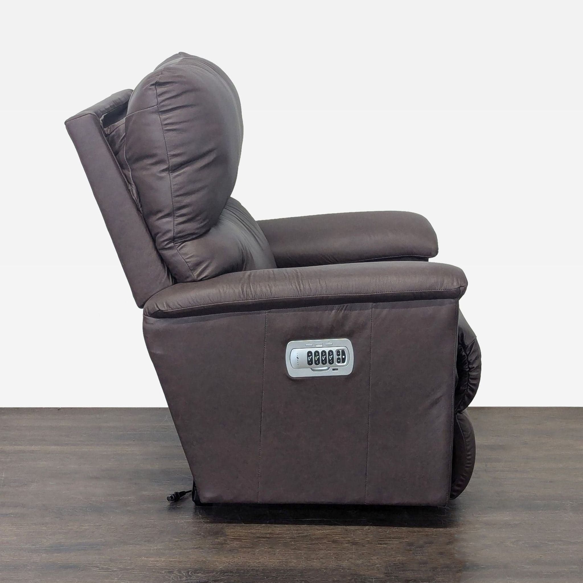 La-Z-Boy Pinnacle Brown Power Recliner Lounge Chair – Plush Comfort - Thumbnail 8