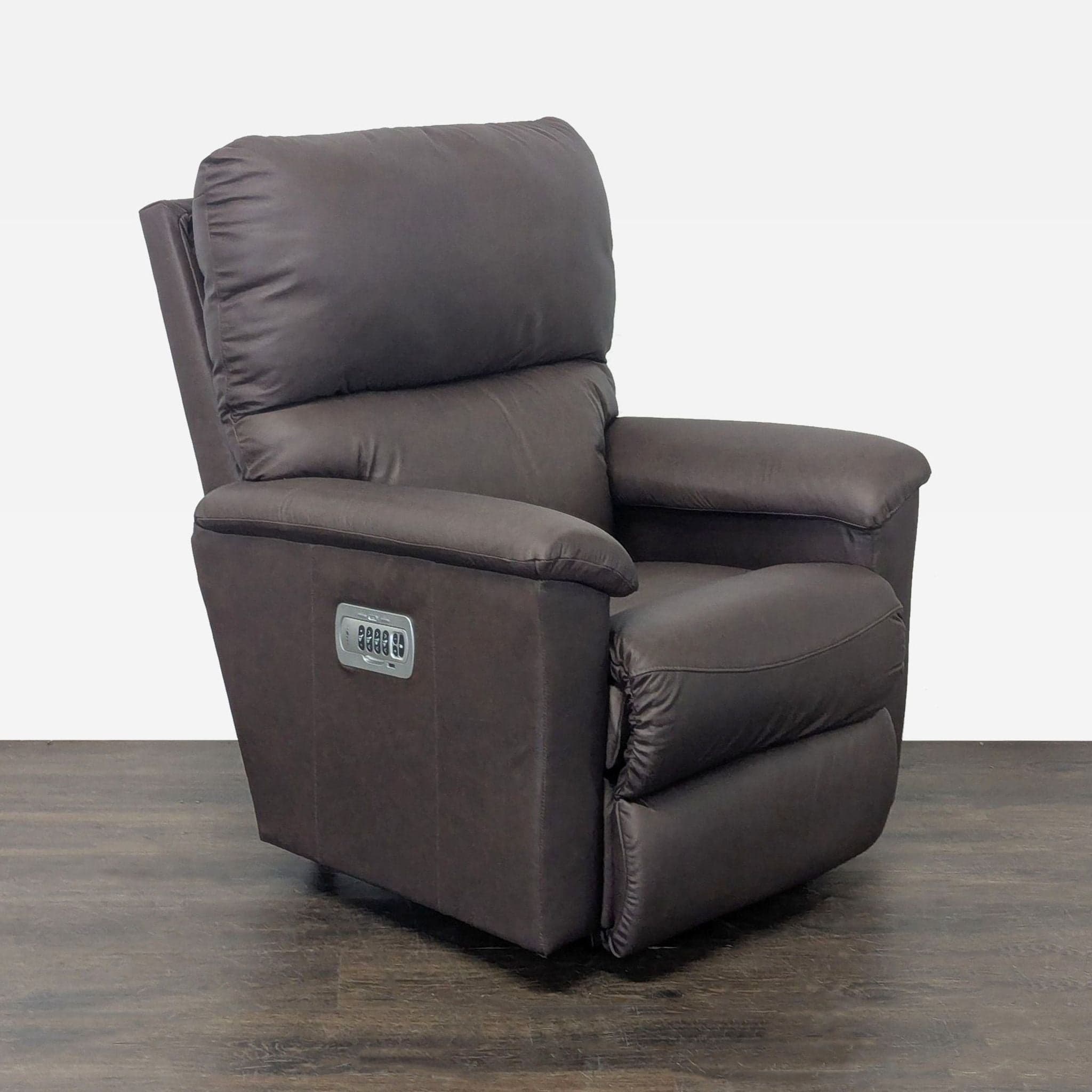 La-Z-Boy Pinnacle Brown Power Recliner Lounge Chair – Plush Comfort - Thumbnail 3