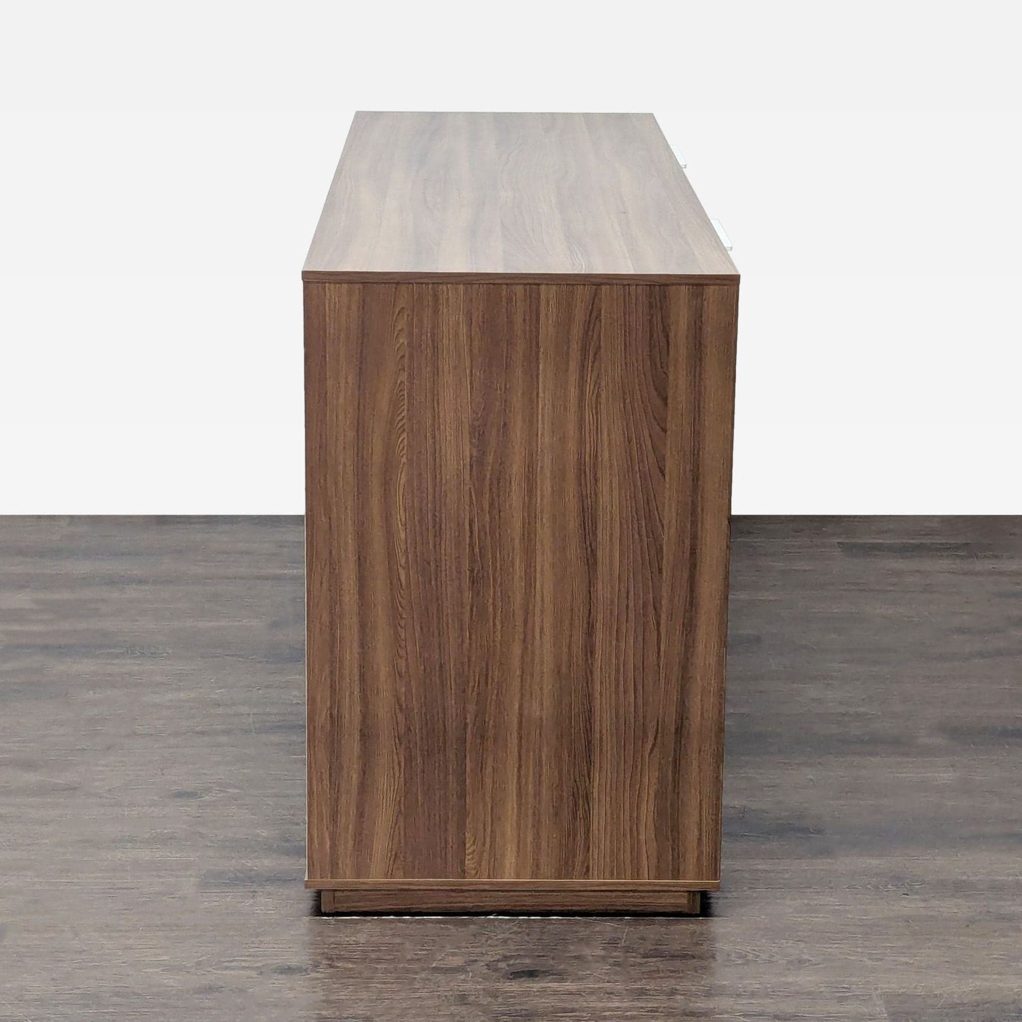 Ikea Modern 6-Drawer Dresser, Walnut and White Finish - Thumbnail 5
