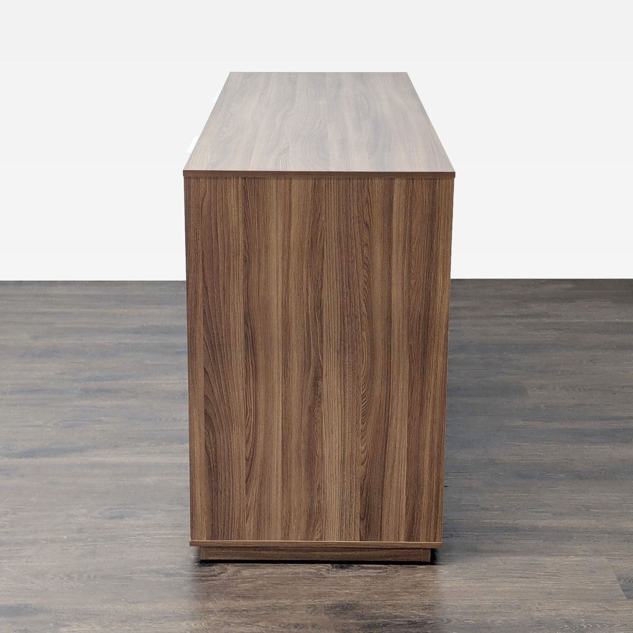 Ikea Modern 6-Drawer Dresser, Walnut and White Finish - Thumbnail 3