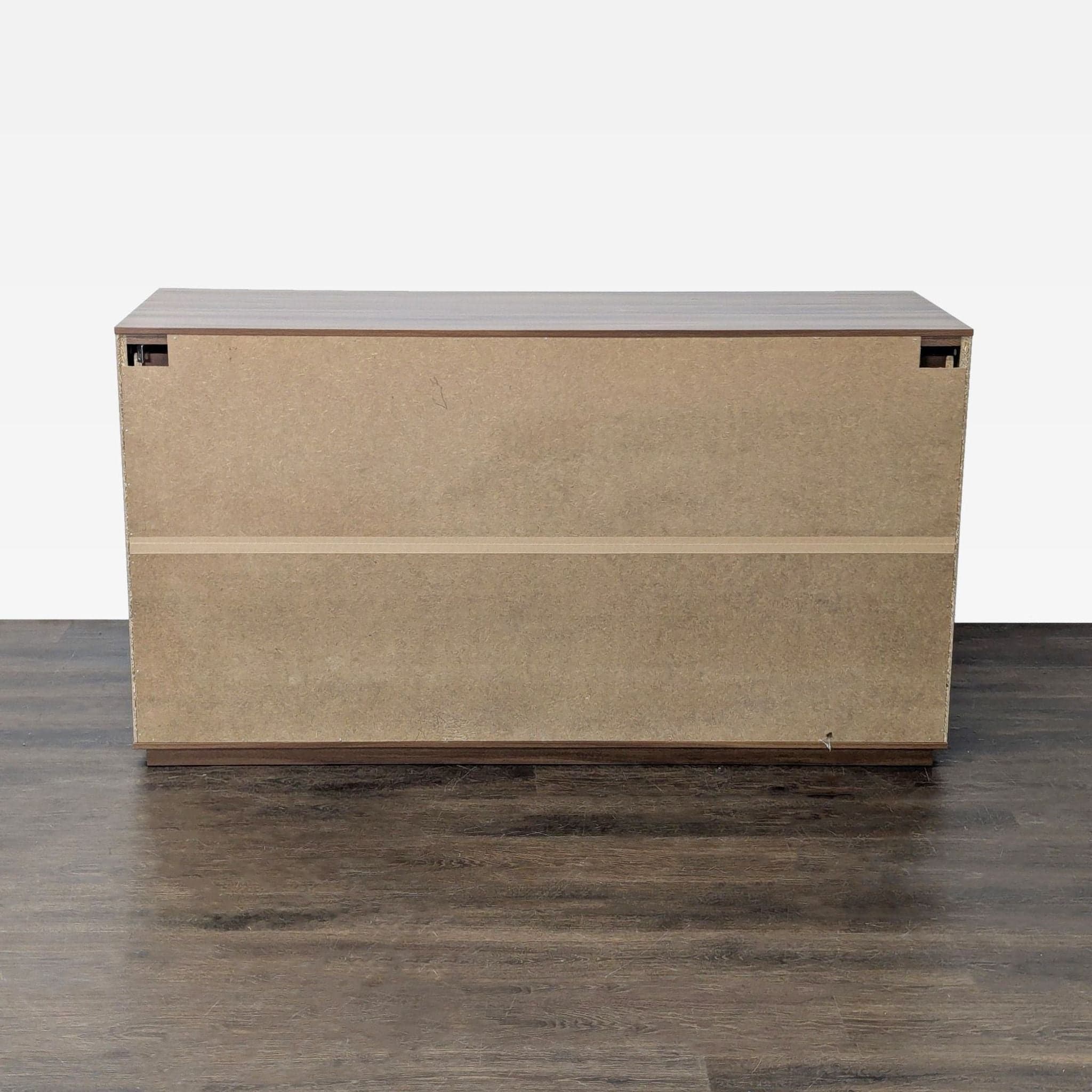 Ikea Modern 6-Drawer Dresser, Walnut and White Finish - Thumbnail 4