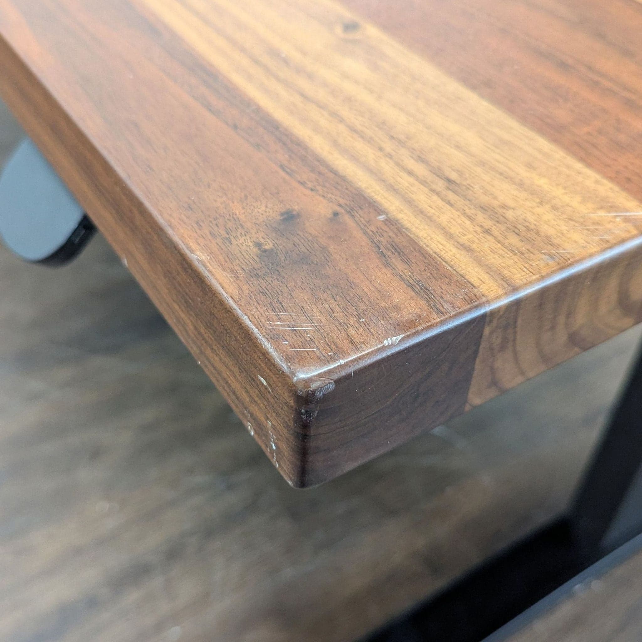 UPLIFT Adjustable Height Standing Desk with Solid Wood Top - Thumbnail 6
