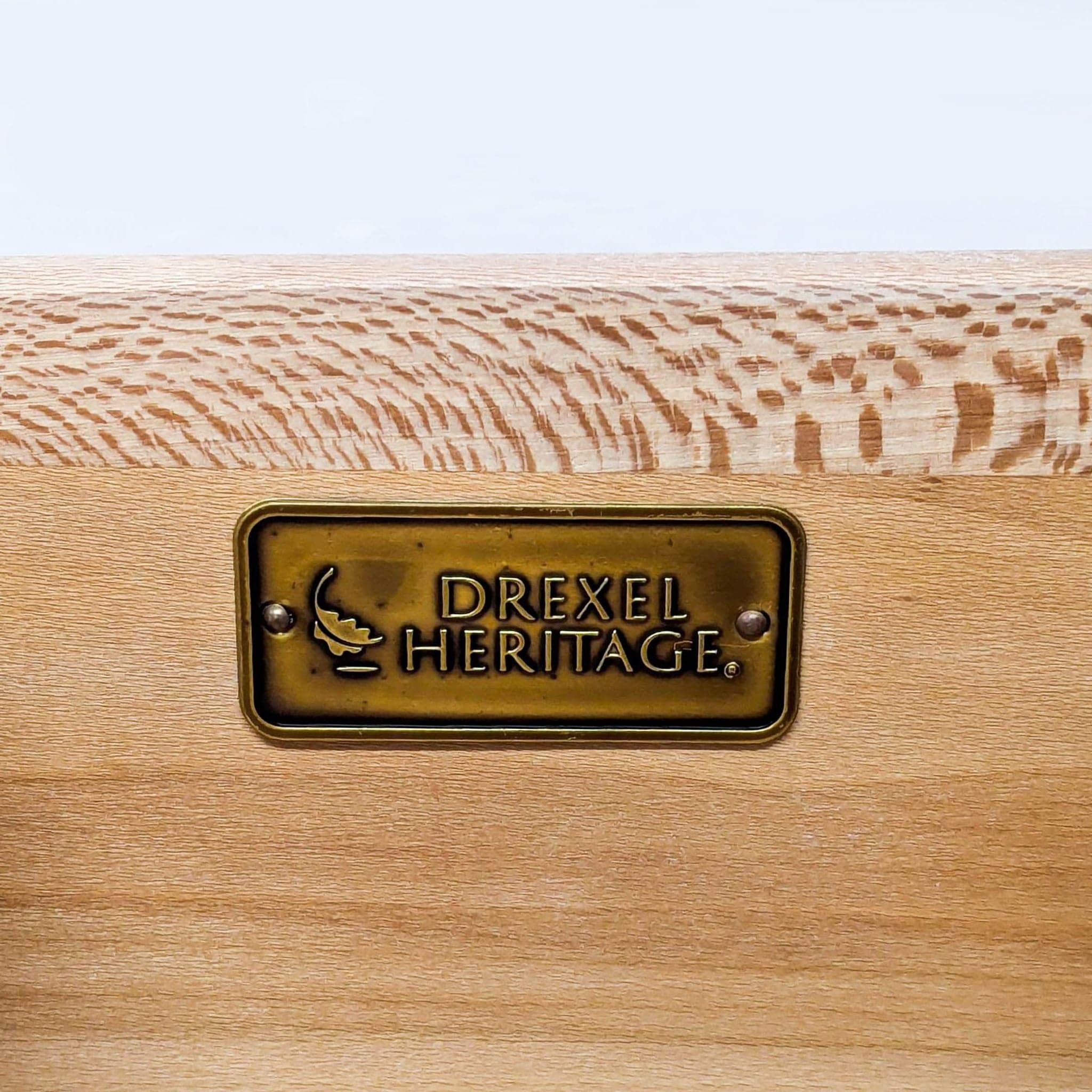 Drexel Heritage Hand-Painted 3-Drawer Vintage Dresser - Thumbnail 11