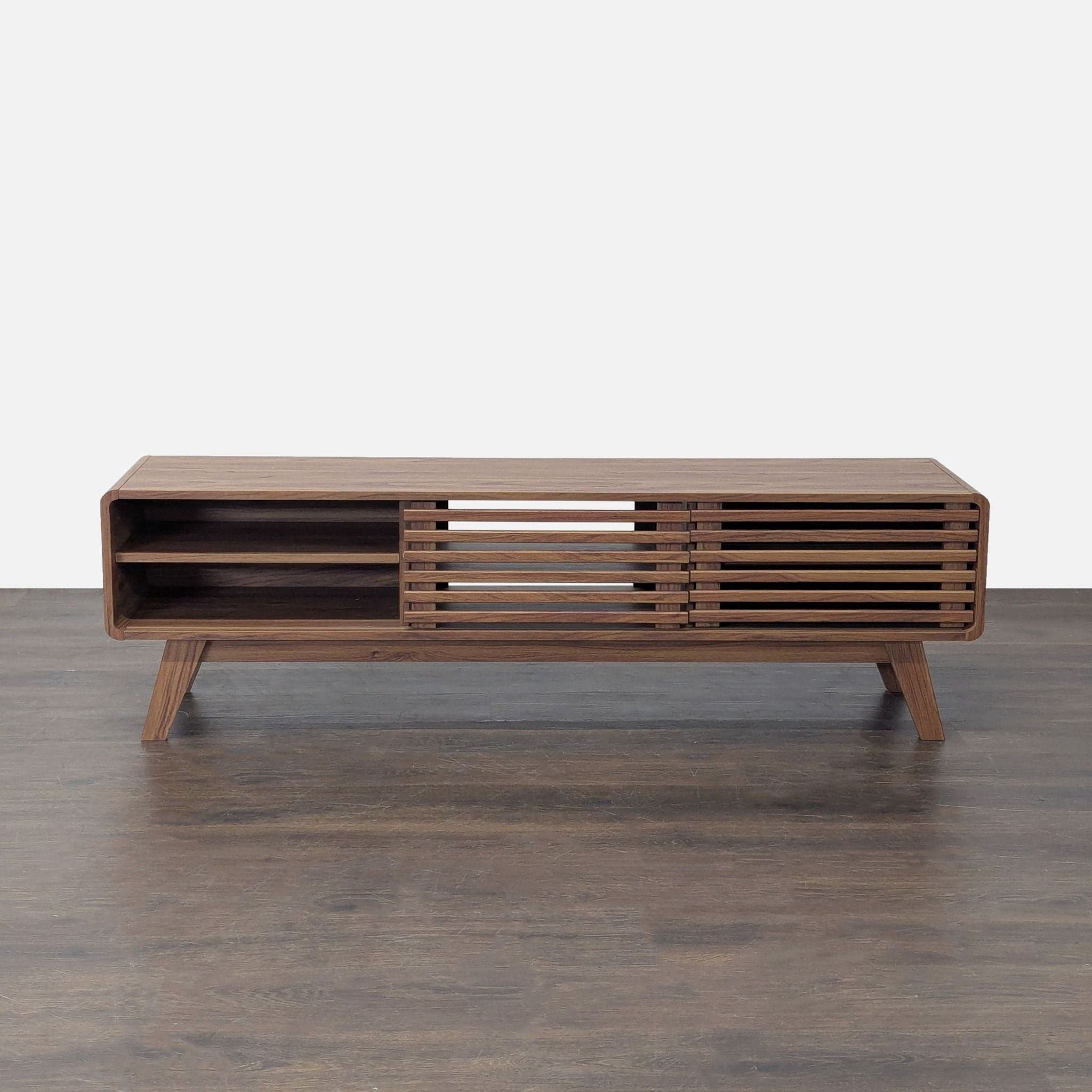 Slatted Door TV Stand - Thumbnail 2