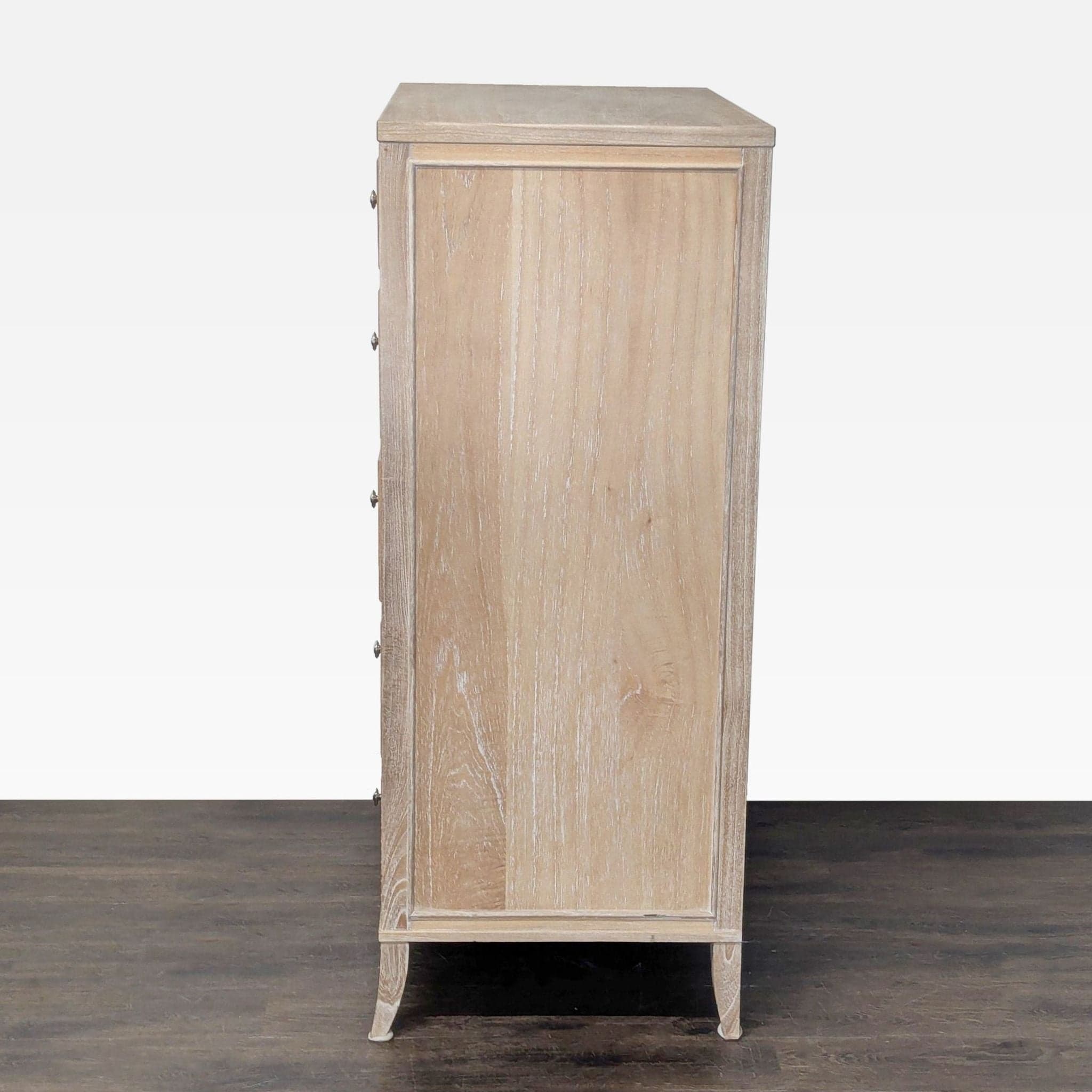 Arhaus Pearson Light Wood 6-Drawer Dresser with Metal Knobs - Thumbnail 3