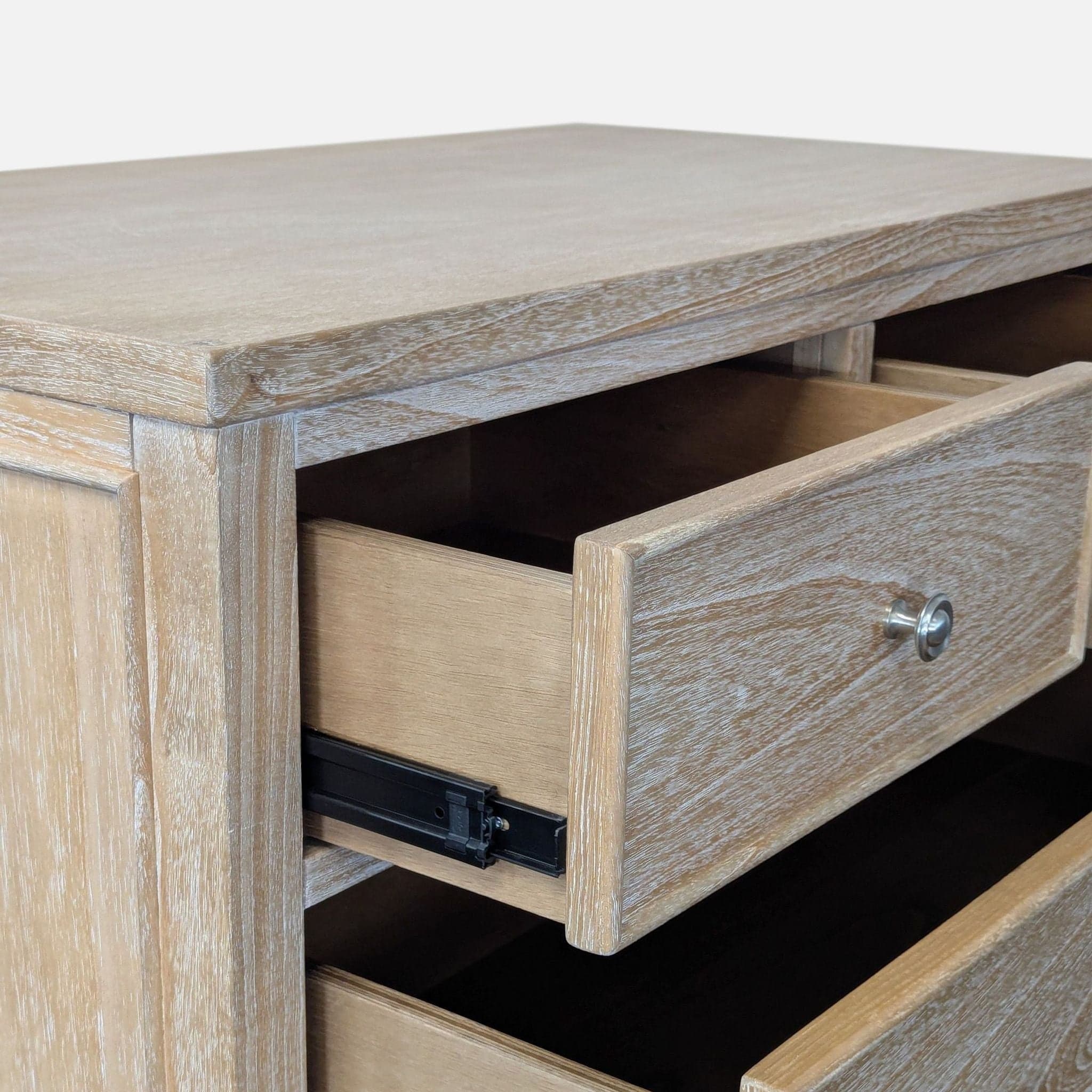 Arhaus Pearson Light Wood 6-Drawer Dresser with Metal Knobs - Thumbnail 6