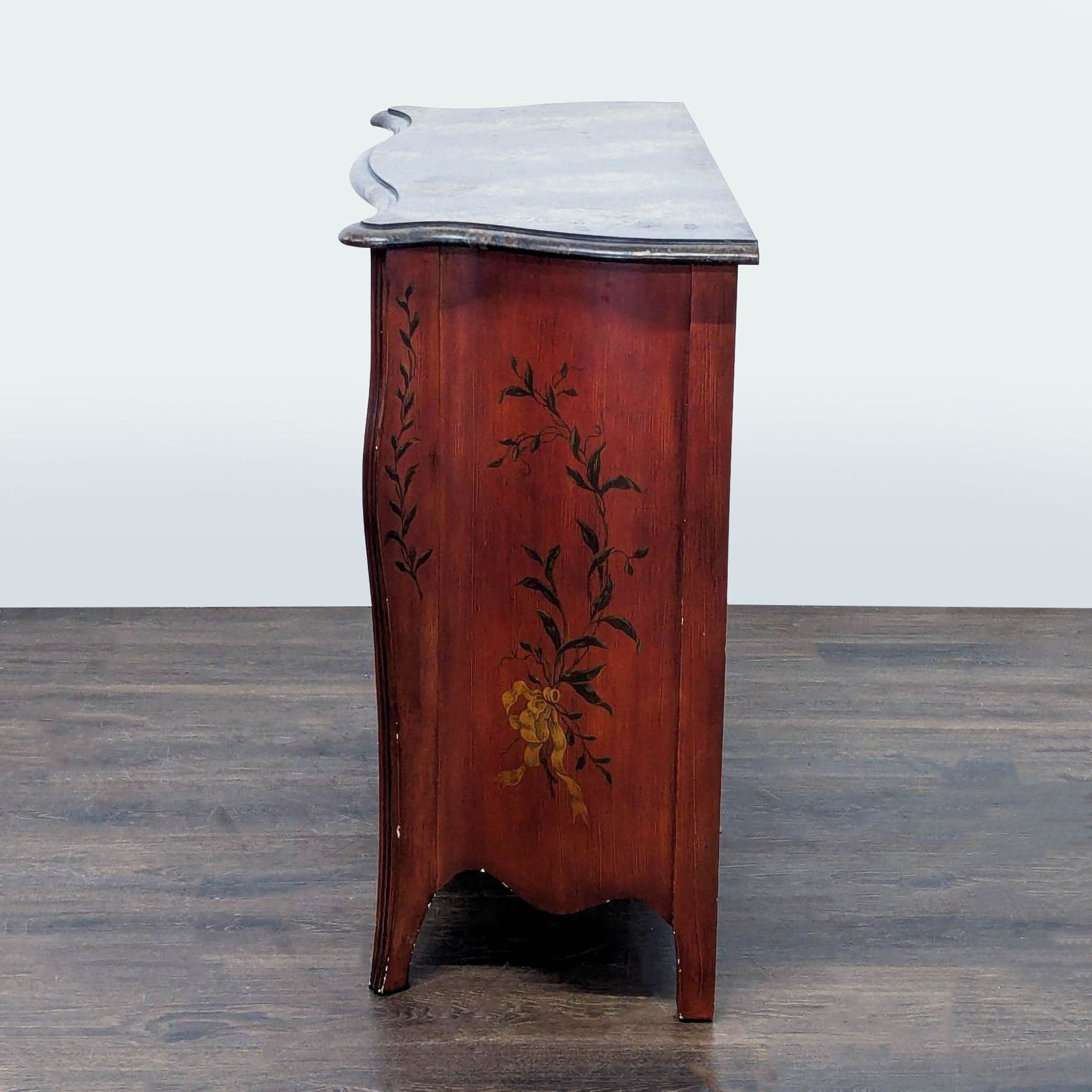 Drexel Heritage Hand-Painted 3-Drawer Vintage Dresser - Thumbnail 6
