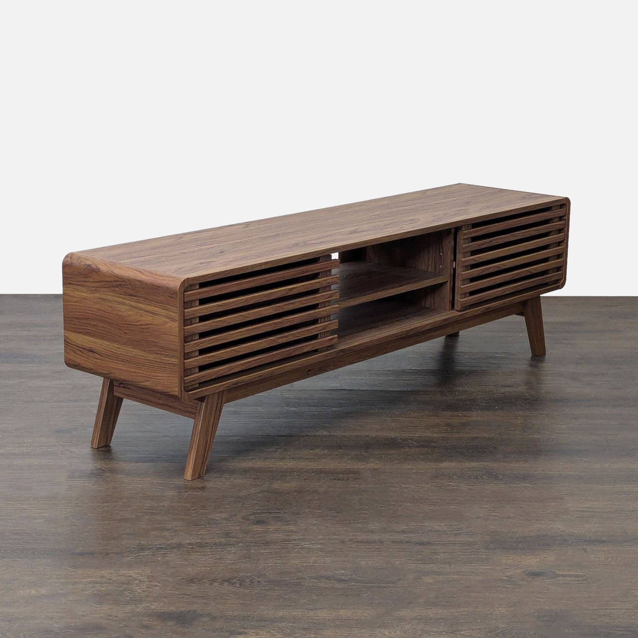 Slatted Door TV Stand - Thumbnail 4