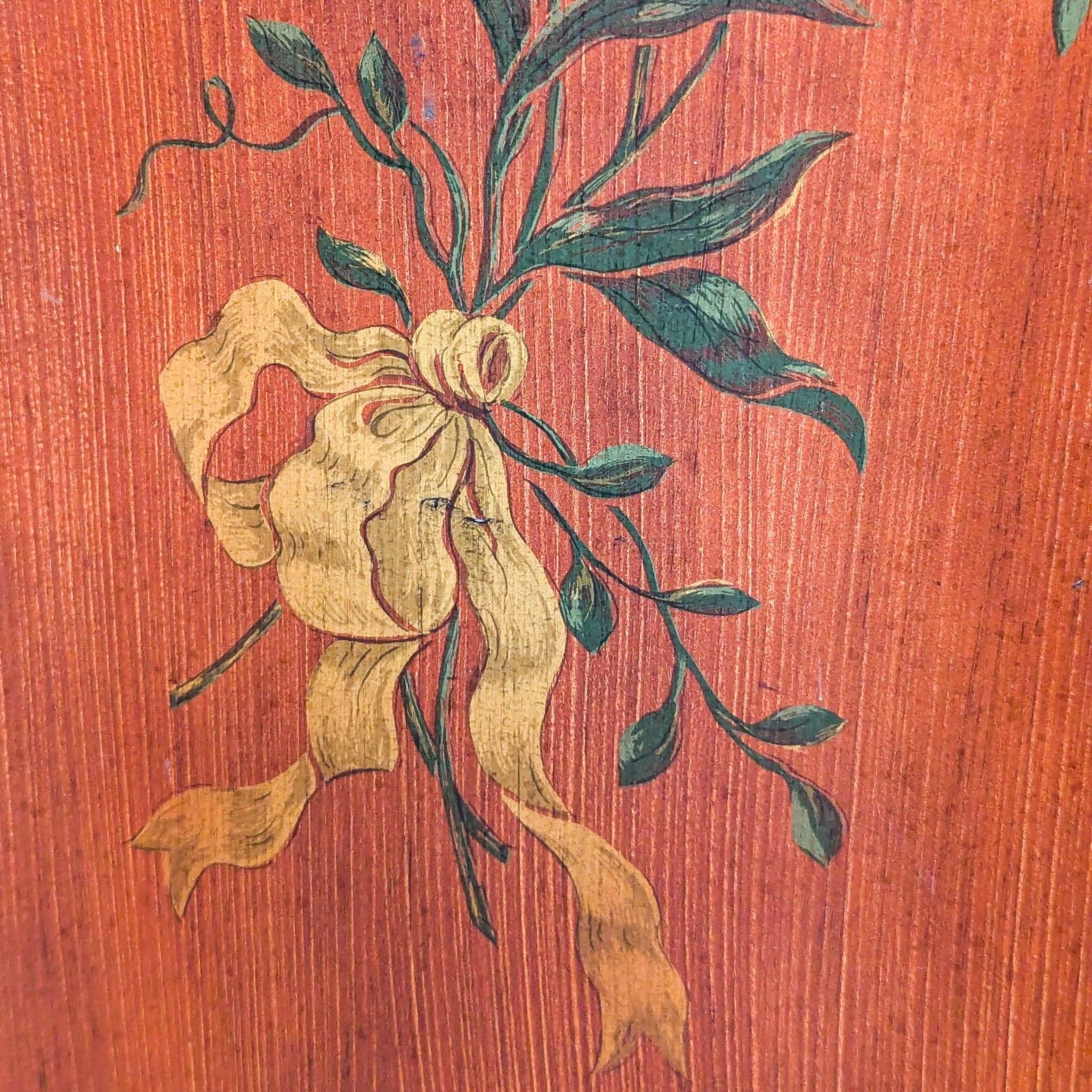 Drexel Heritage Hand-Painted 3-Drawer Vintage Dresser - Thumbnail 9