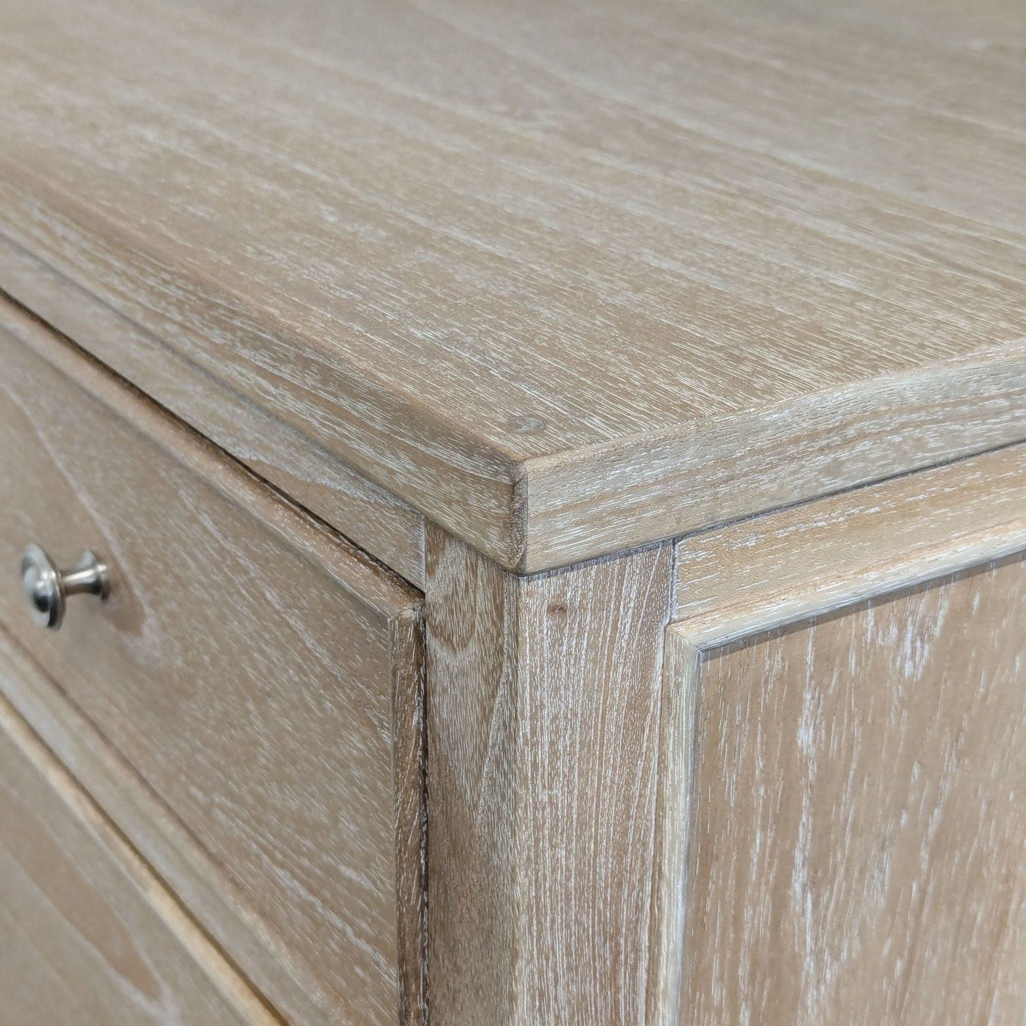 Arhaus Pearson Light Wood 6-Drawer Dresser with Metal Knobs - Thumbnail 8