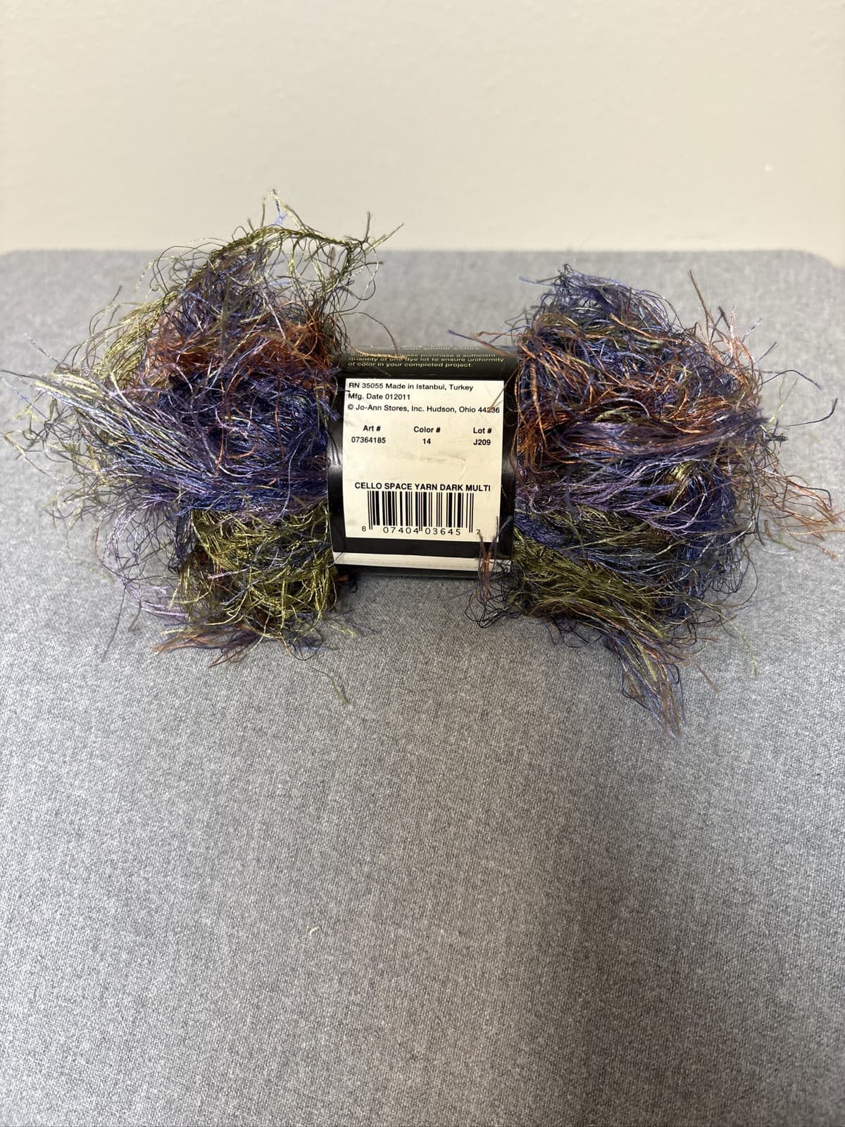 Sensations CELLO Eyelash Yarn Multi Color Space #276 - Thumbnail 2