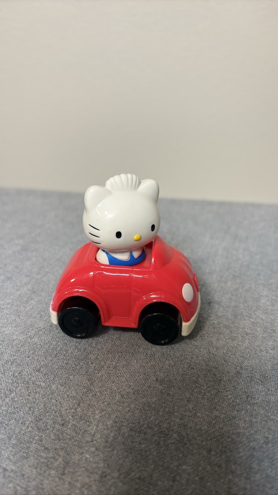 Sanrio 2000 McDonalds Happy Meal Toy Red Car Stamp
