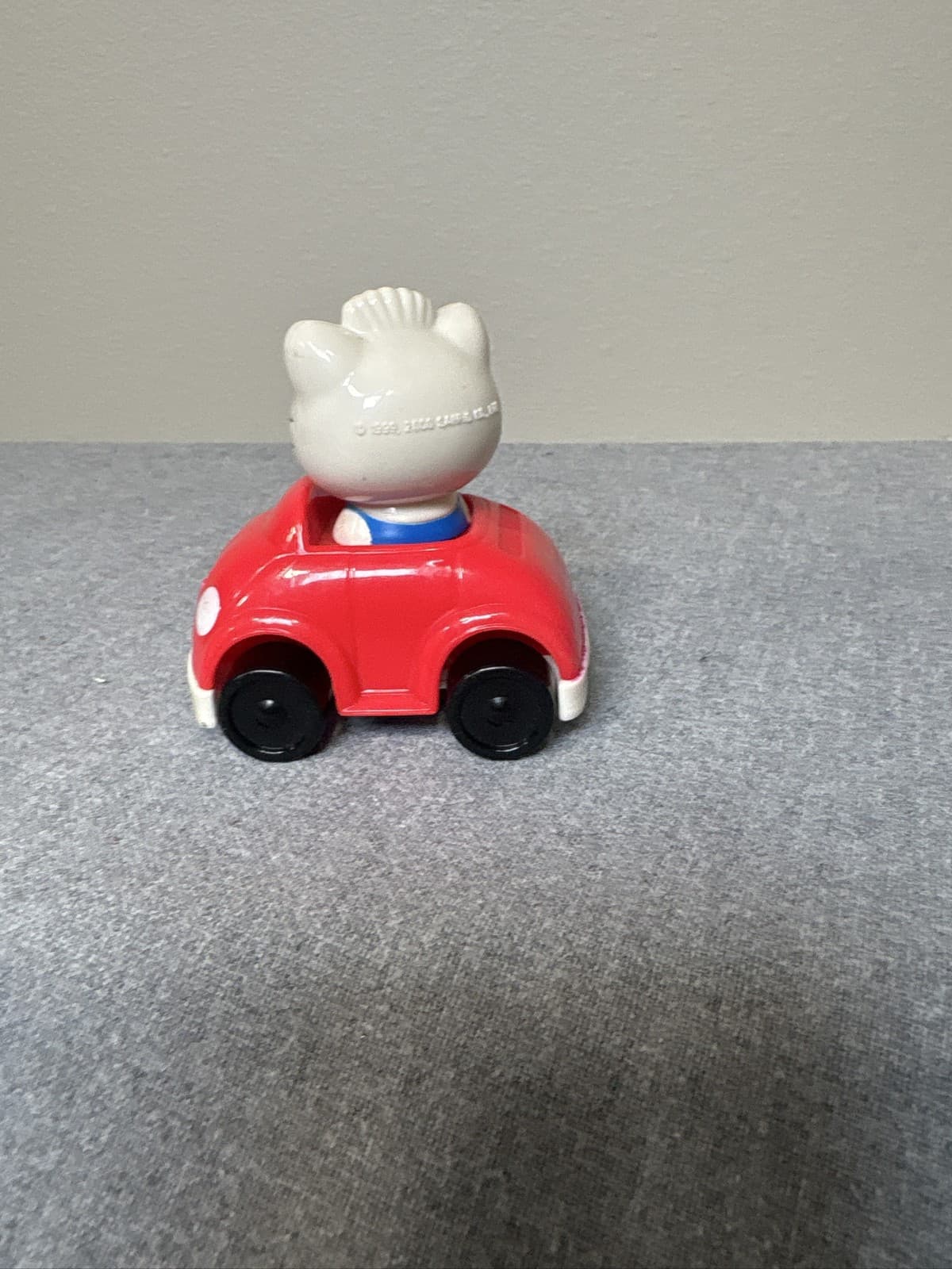 Sanrio 2000 McDonalds Happy Meal Toy Red Car Stamp - Thumbnail 2