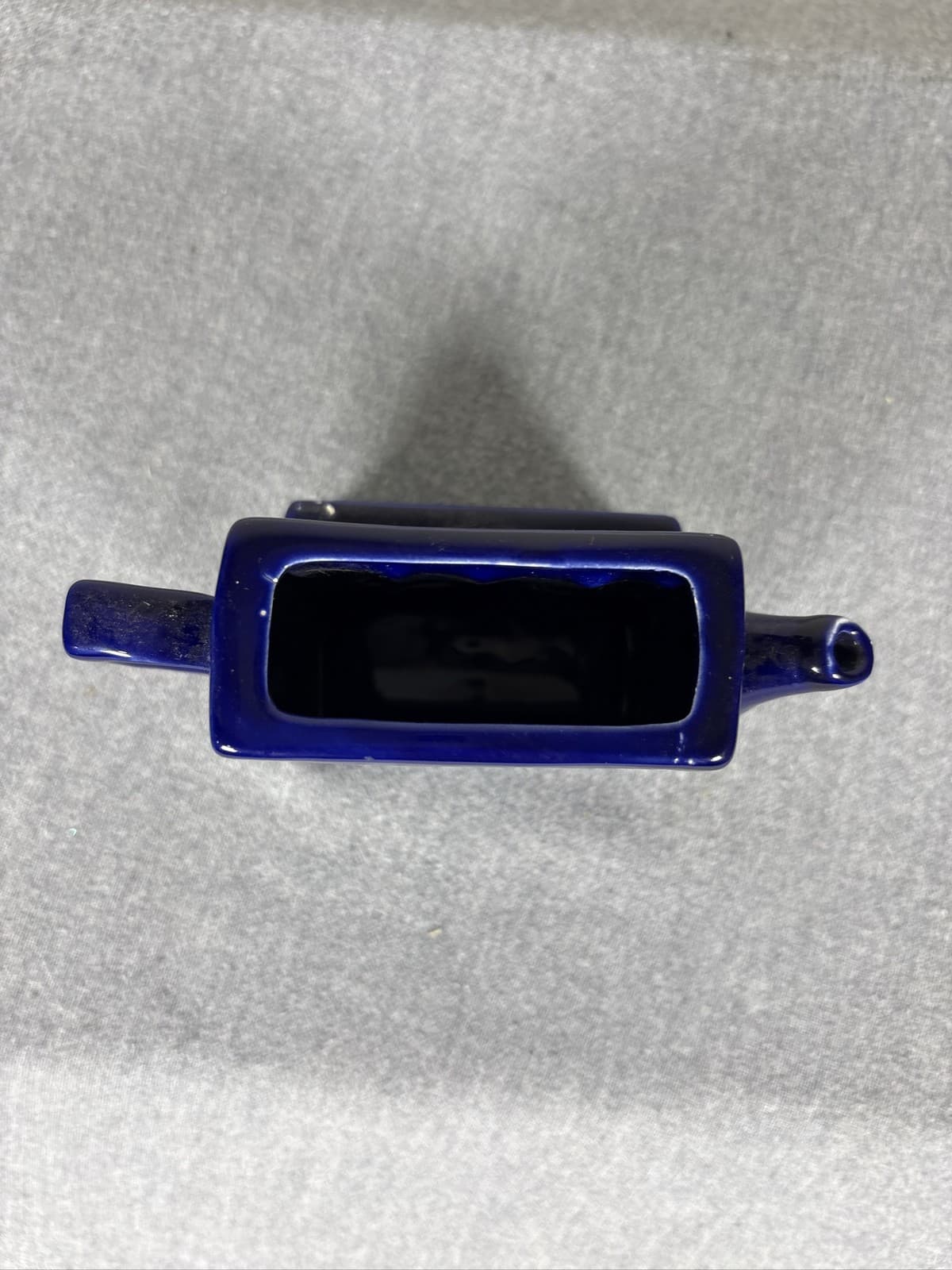 1993 Cardinal Inc Tea-Nee Teapot Blue & White Ceramic Mini Tea Pot - Thumbnail 3