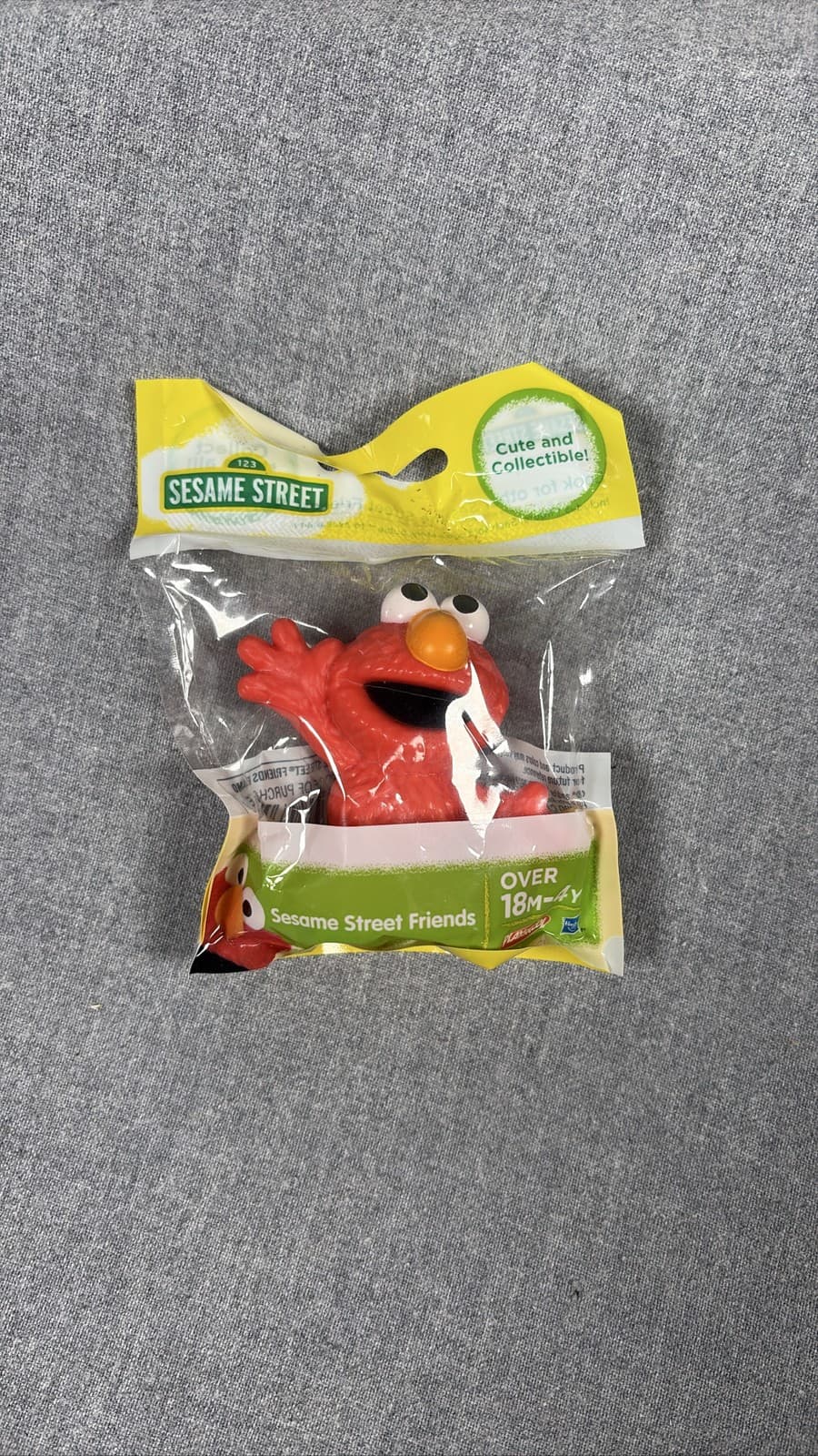 Sesame Street Elmo Figure Hasbro Playskool Sealed Bag Collectible New