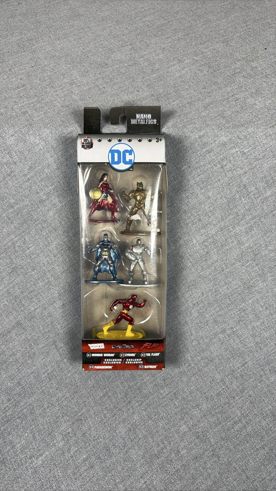Jada Nano Metalfigs DC Universe 5 Pack Wonder Woman Batman Flash