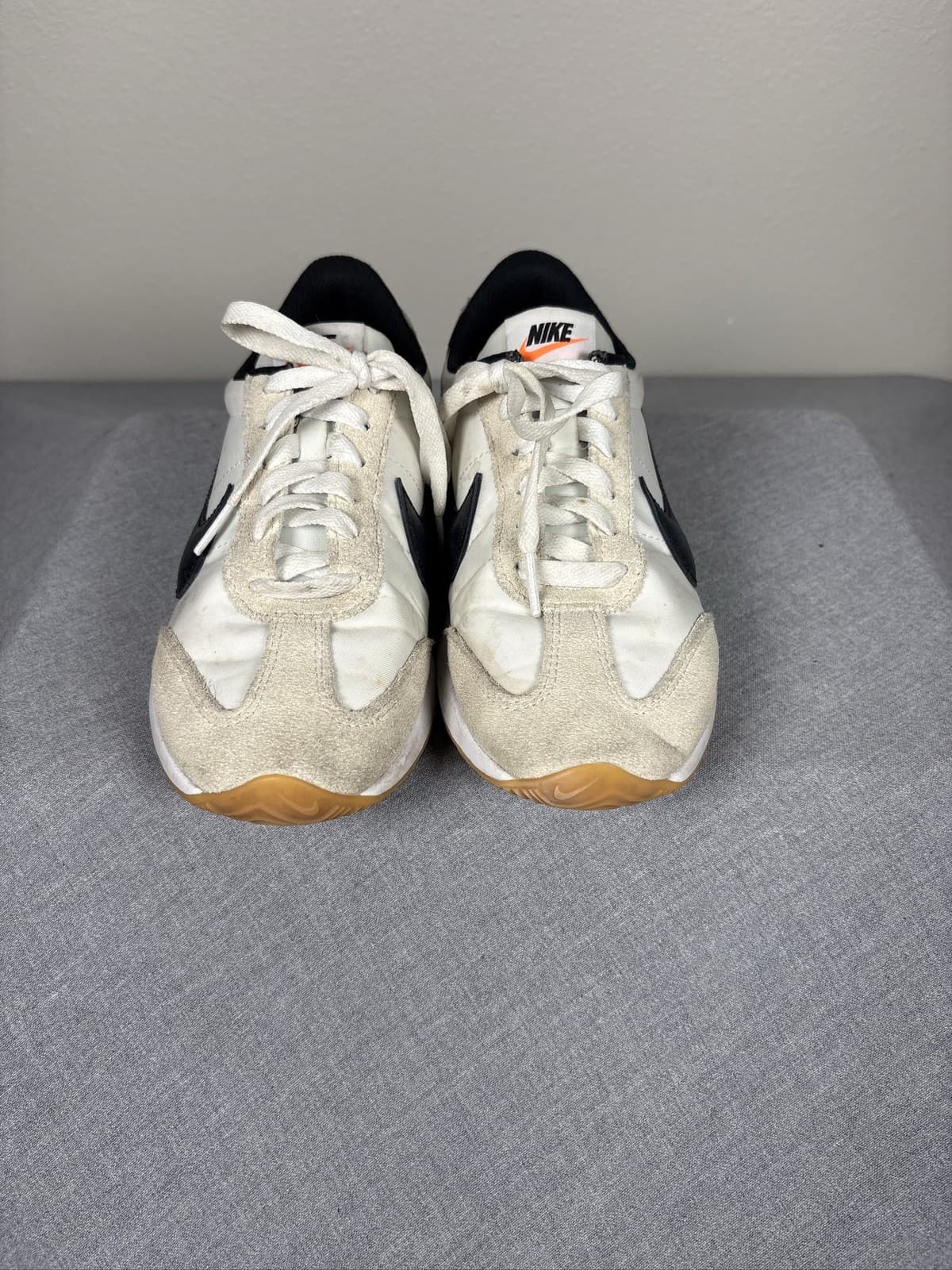 Nike Pacific Womens White Black Platinum Tint Sneaker Shoes HM4771-105 Size 7 - Thumbnail 2