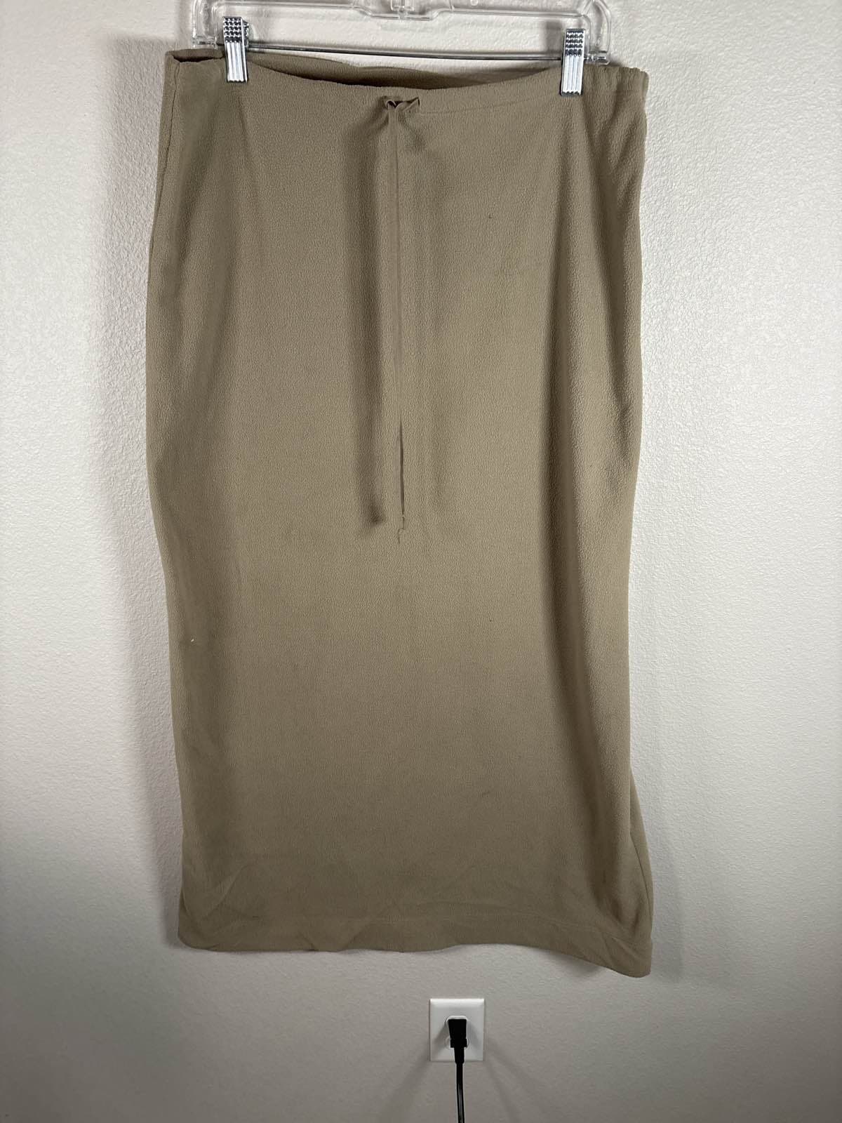 Victoria's Secret Cowl Neck Pullover Tunic Tan S W/ Matching Long Skirt M - Thumbnail 4