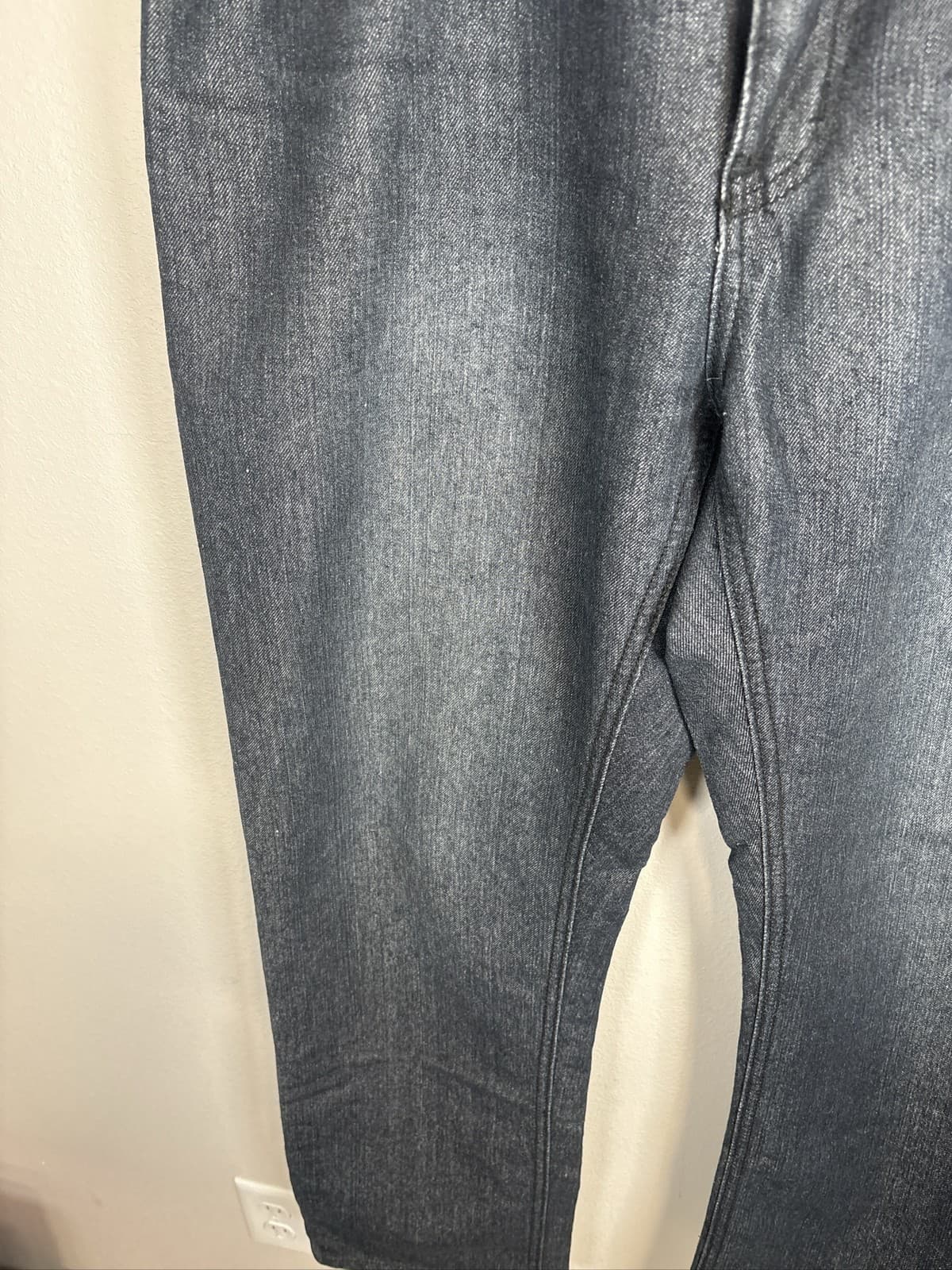 Beverly Hills Polo Club Men's 36x32 Dark Wash Straight Leg Denim Jeans - Thumbnail 3