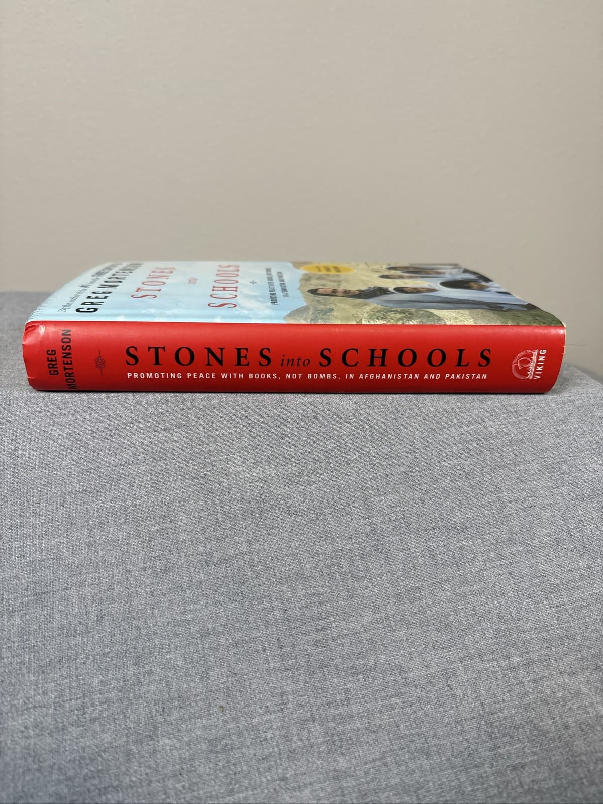 Greg Mortenson Stones Into Schools HC Afghanistan Pakistan - Thumbnail 3