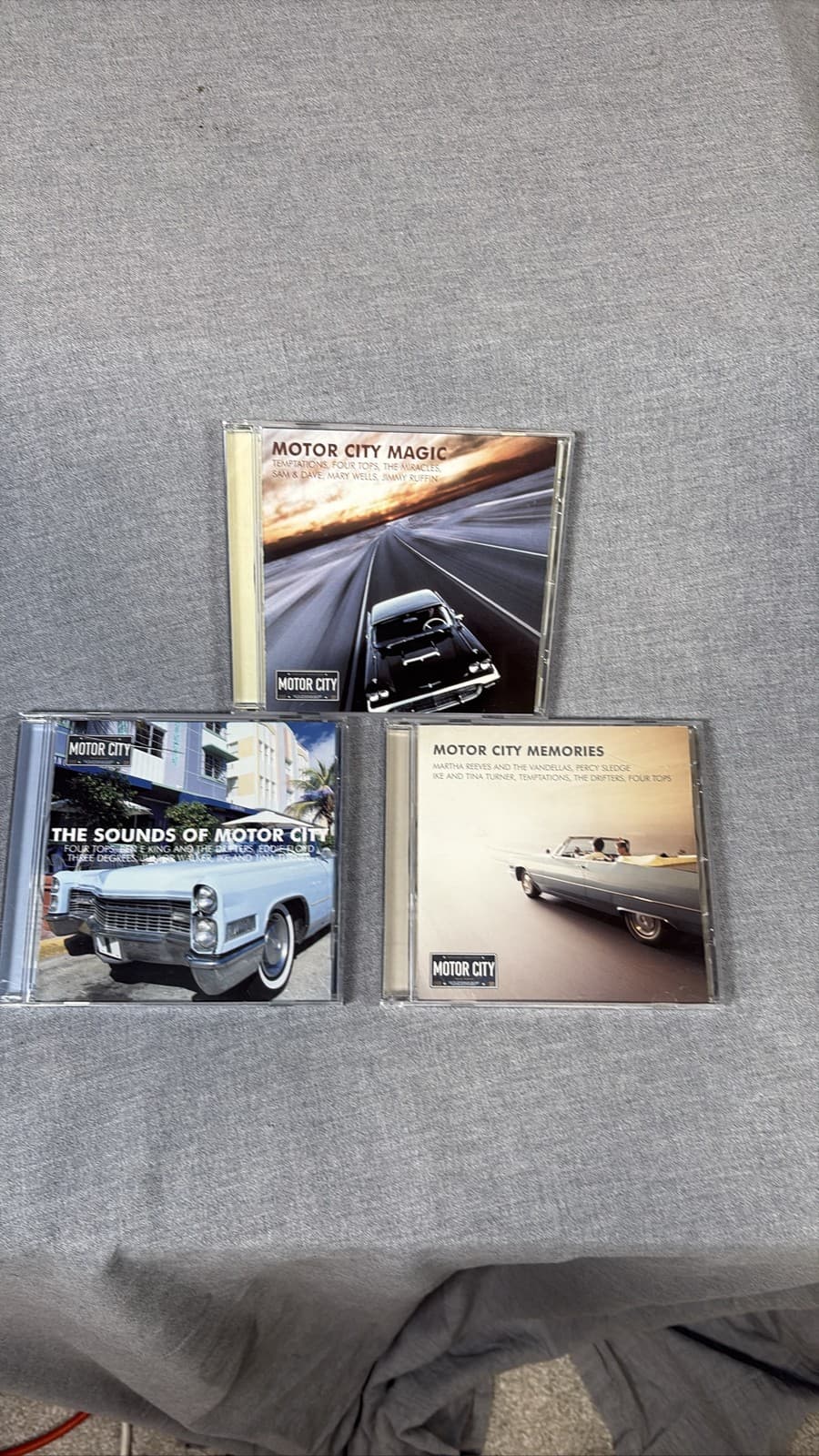Motor City Magic Memories Detroit Soul 3 CD Lot
