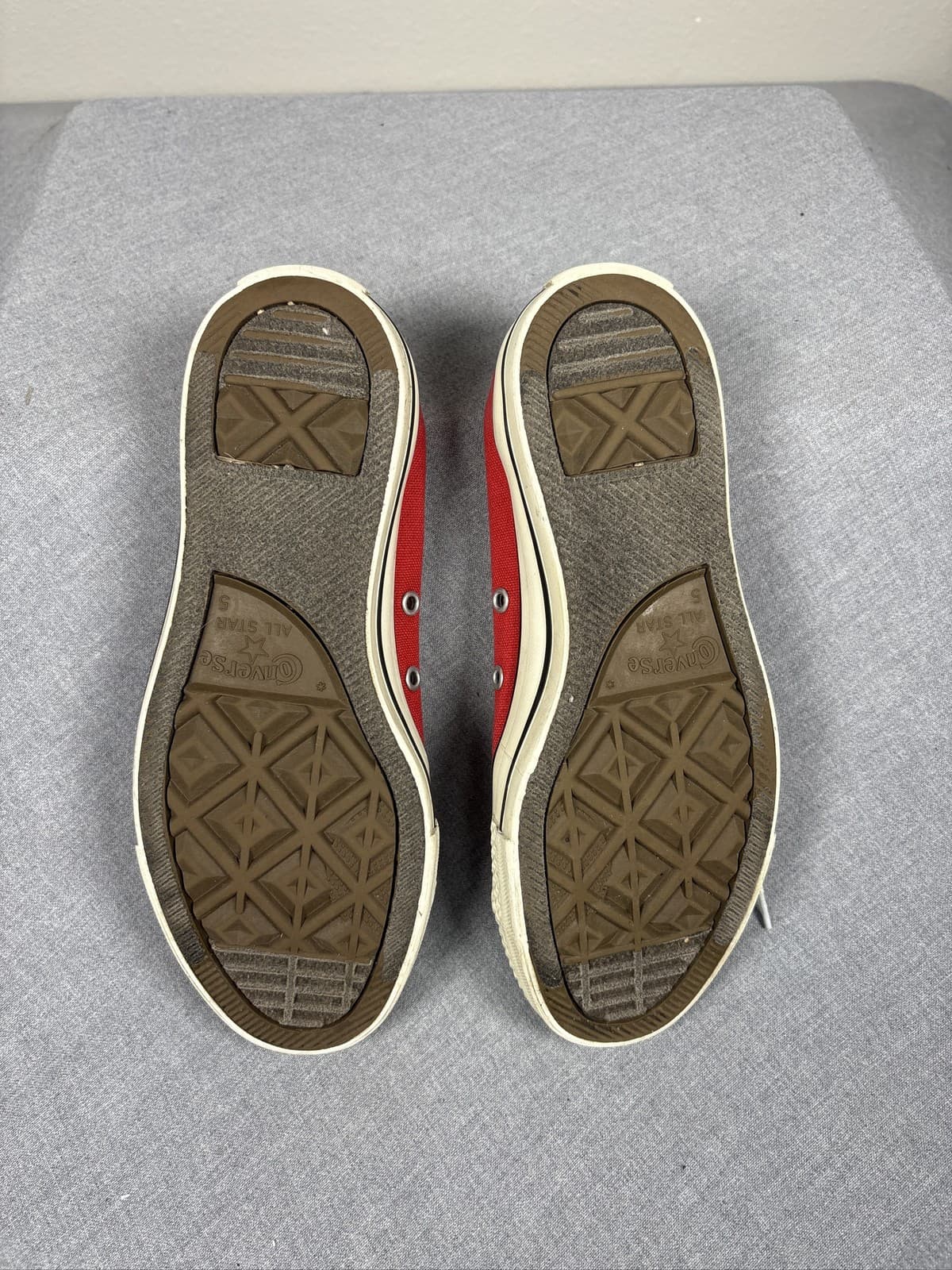 Converse Chuck Taylor All Star Ox Low Red Canvas Sneakers Unisex Men’s 6 Women 7 - Thumbnail 5