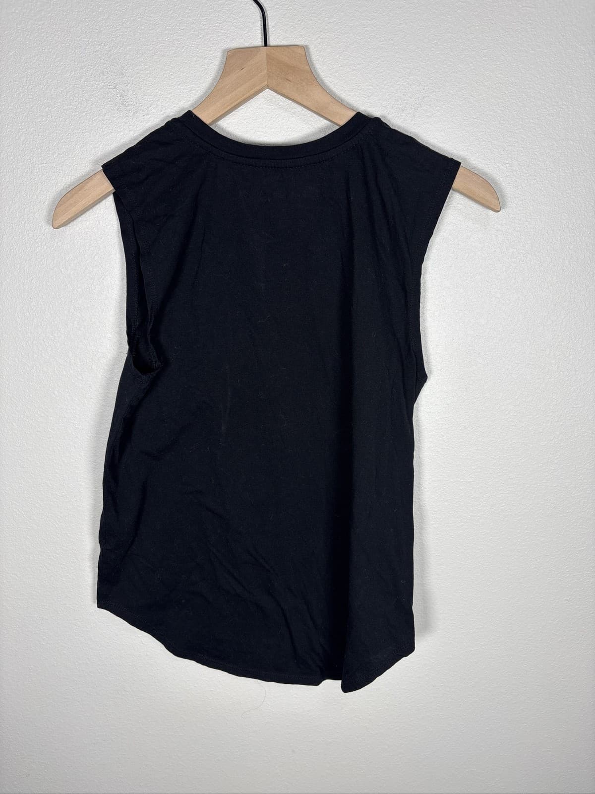 Marilyn Monroe Graphic Tank Top Black Muscle Tee Shirt Women Size M - Thumbnail 2